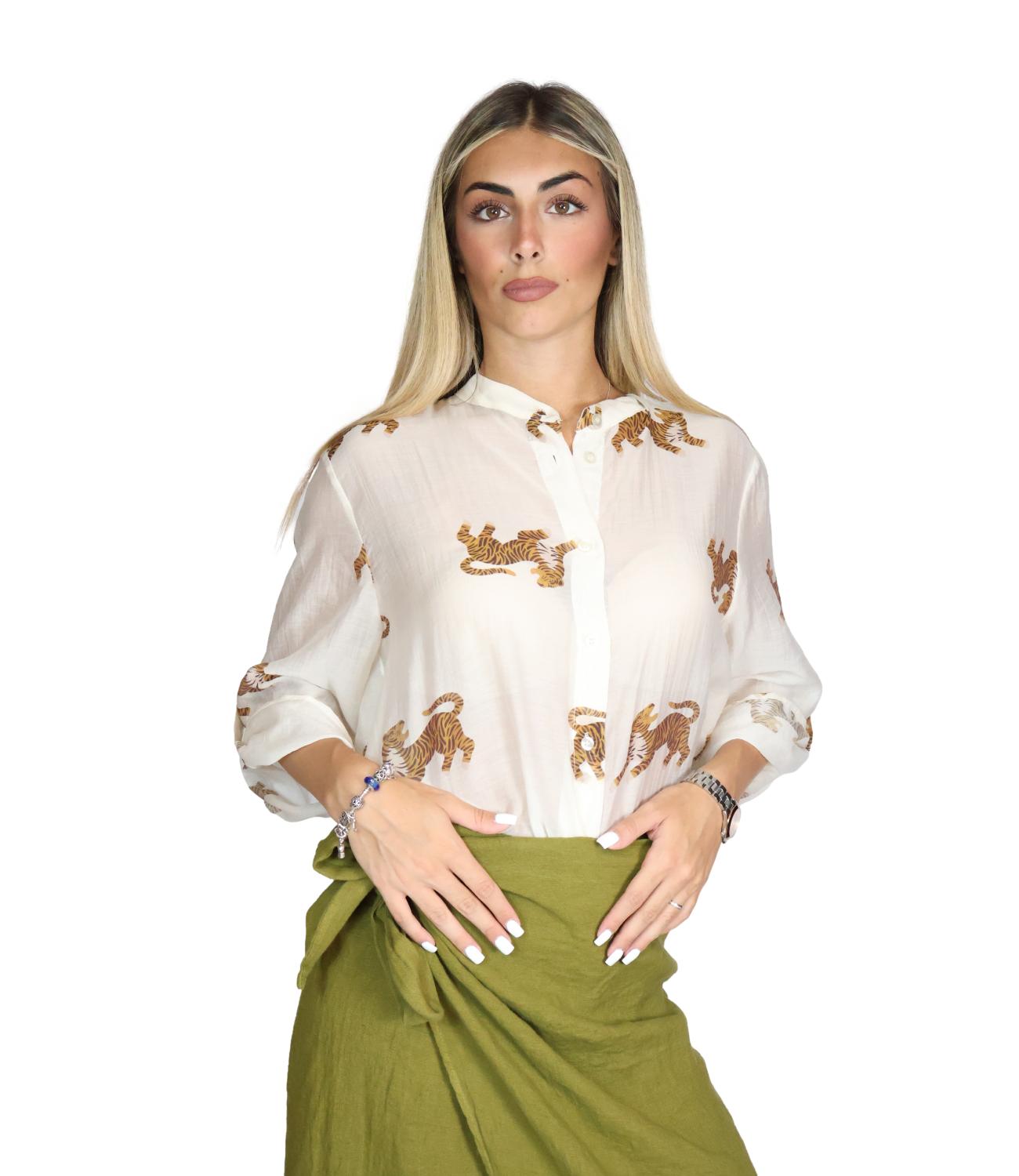 Have One Camicia da Donna - Tigri - CvS-Q491