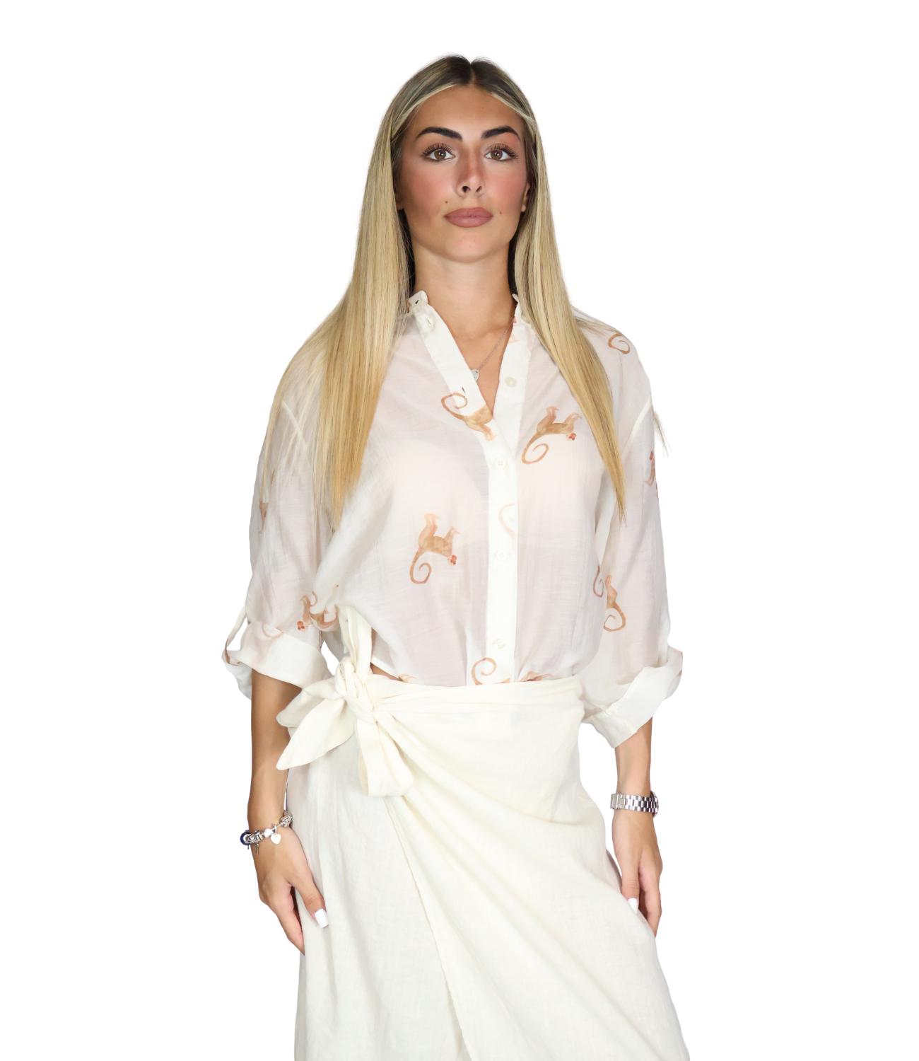 Have One Camicia da Donna - Scimmiatte - CvS-Q493