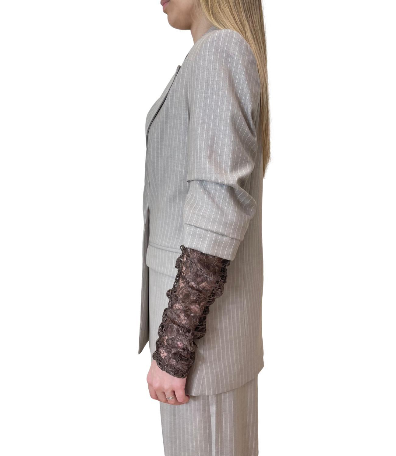 Have One Giacca Pizzo Moro Donna