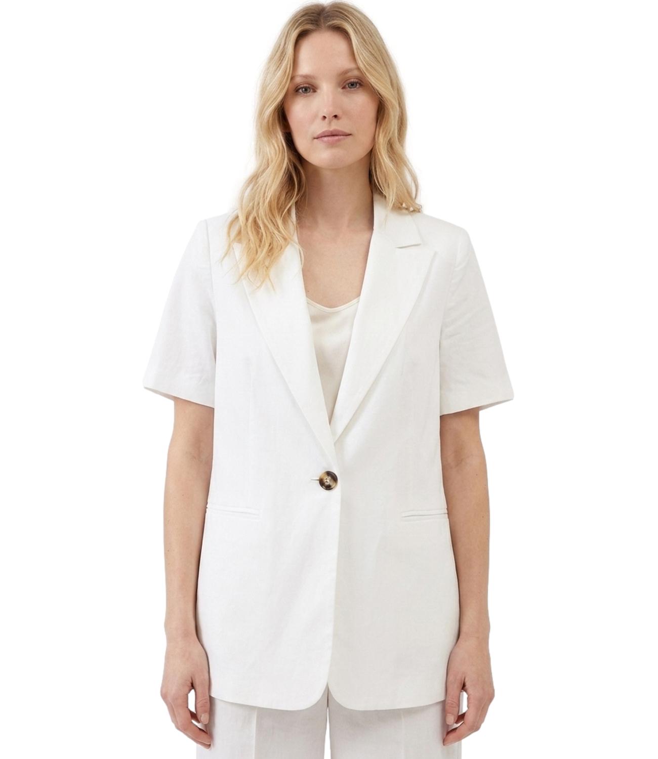 Have One Giacca da Donna - Bianco - JiA-Q136