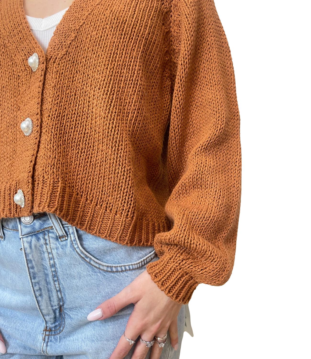Have One Cardigan Tabacco Donna