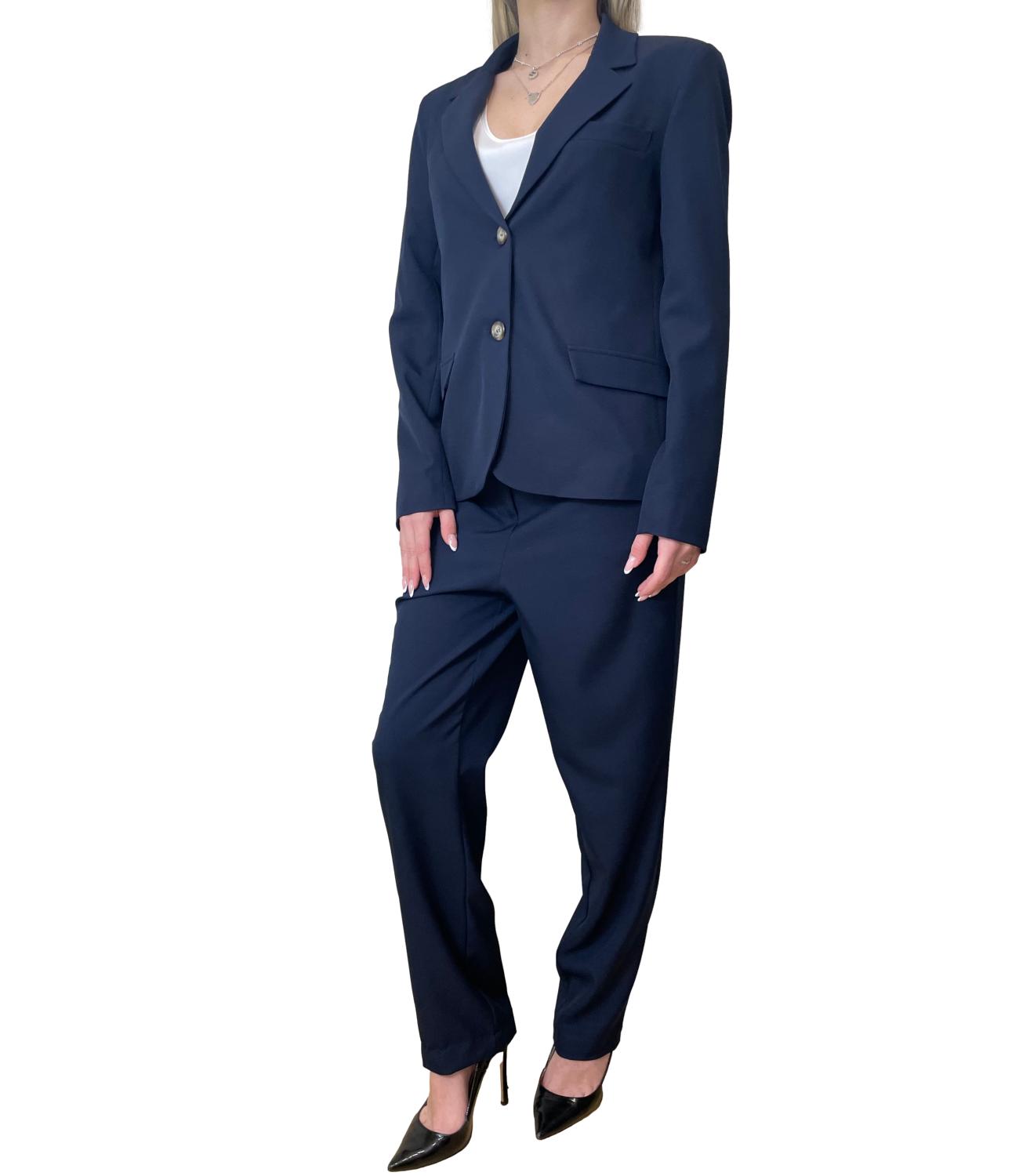 Have One Giacca Basica Blu Donna