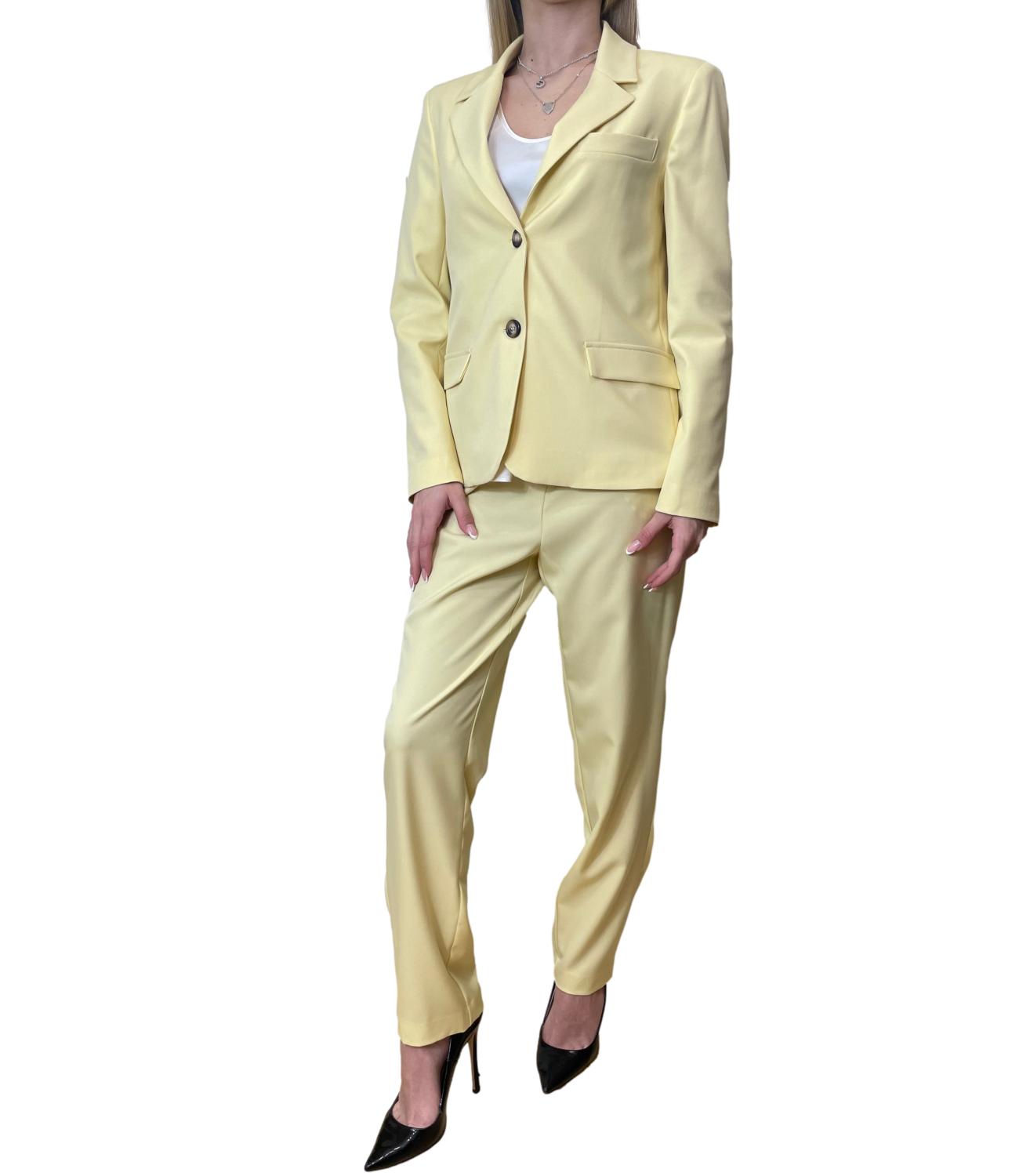 Have One Giacca Basica Giallo Donna