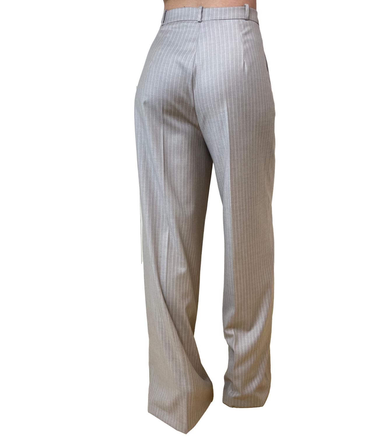 Have One Pantalone Gessato Moro Donna
