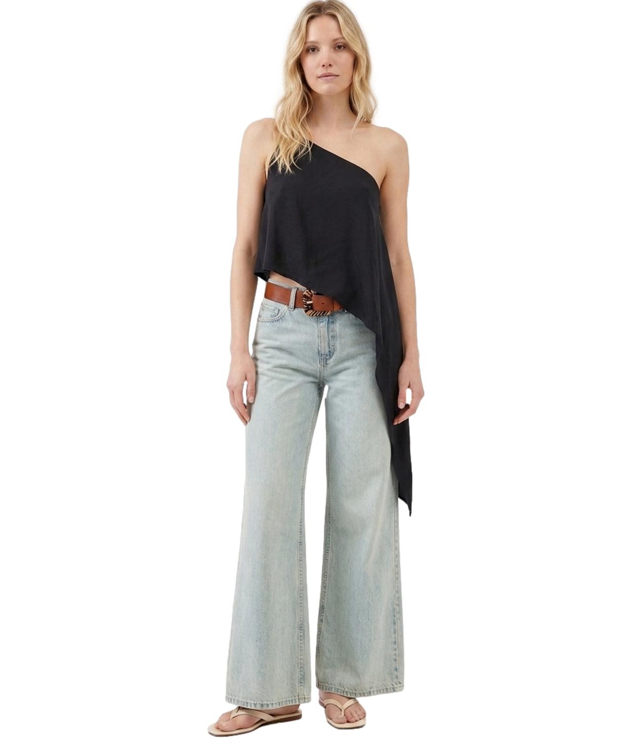 Have One Pantalone Palazzo Beige Donna