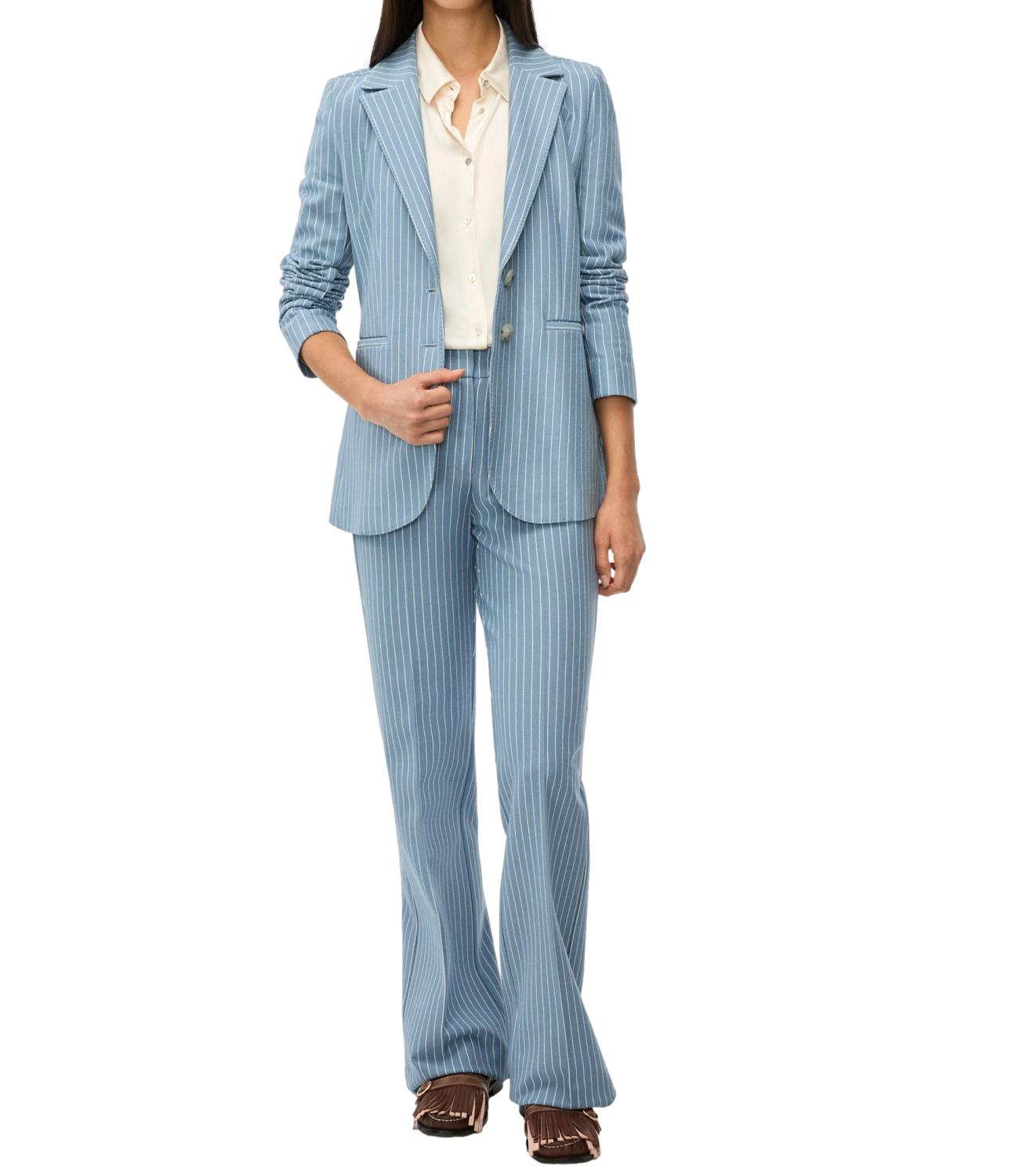 IBLUES pantalone Iblfiordi azzurro donna
