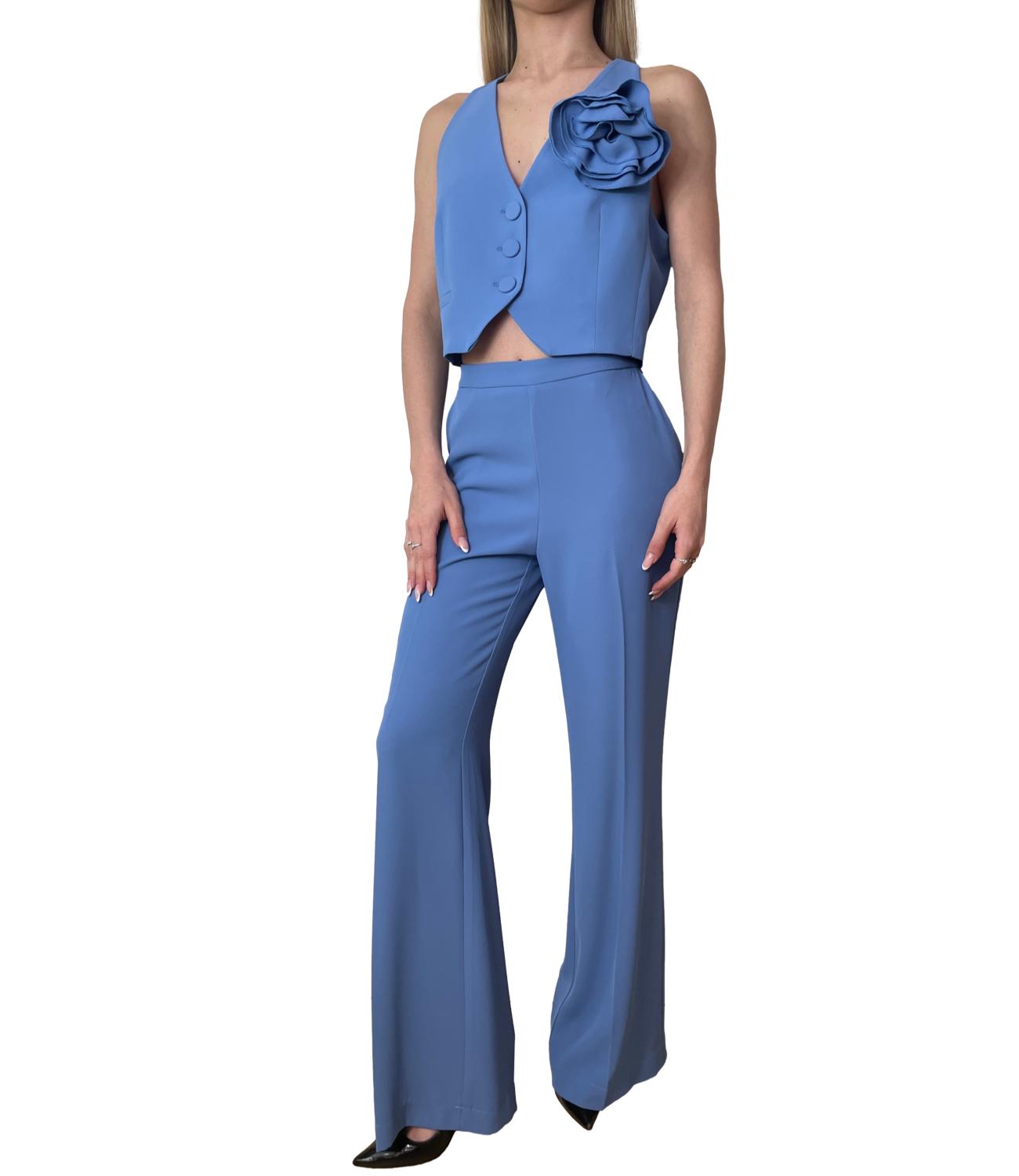 Imperial Gilet Ceruleo Donna
