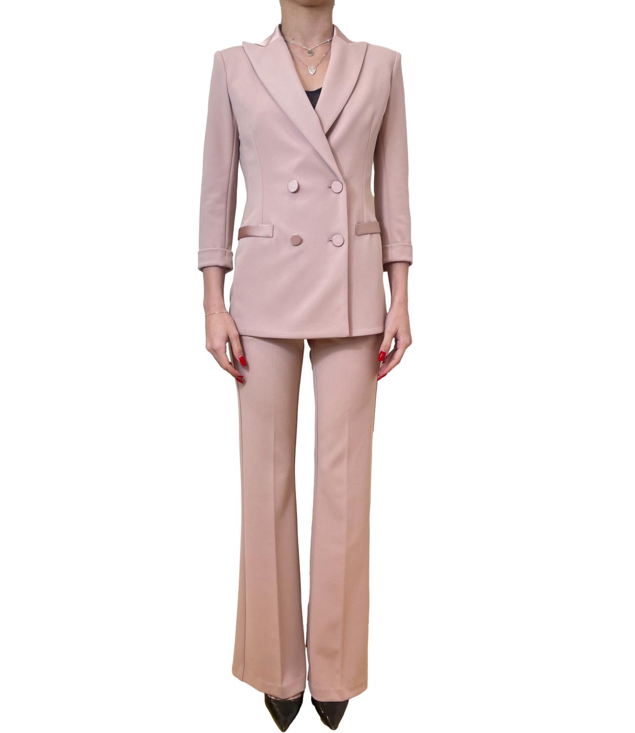 Imperial Pantalone Zampa Cipria Donna