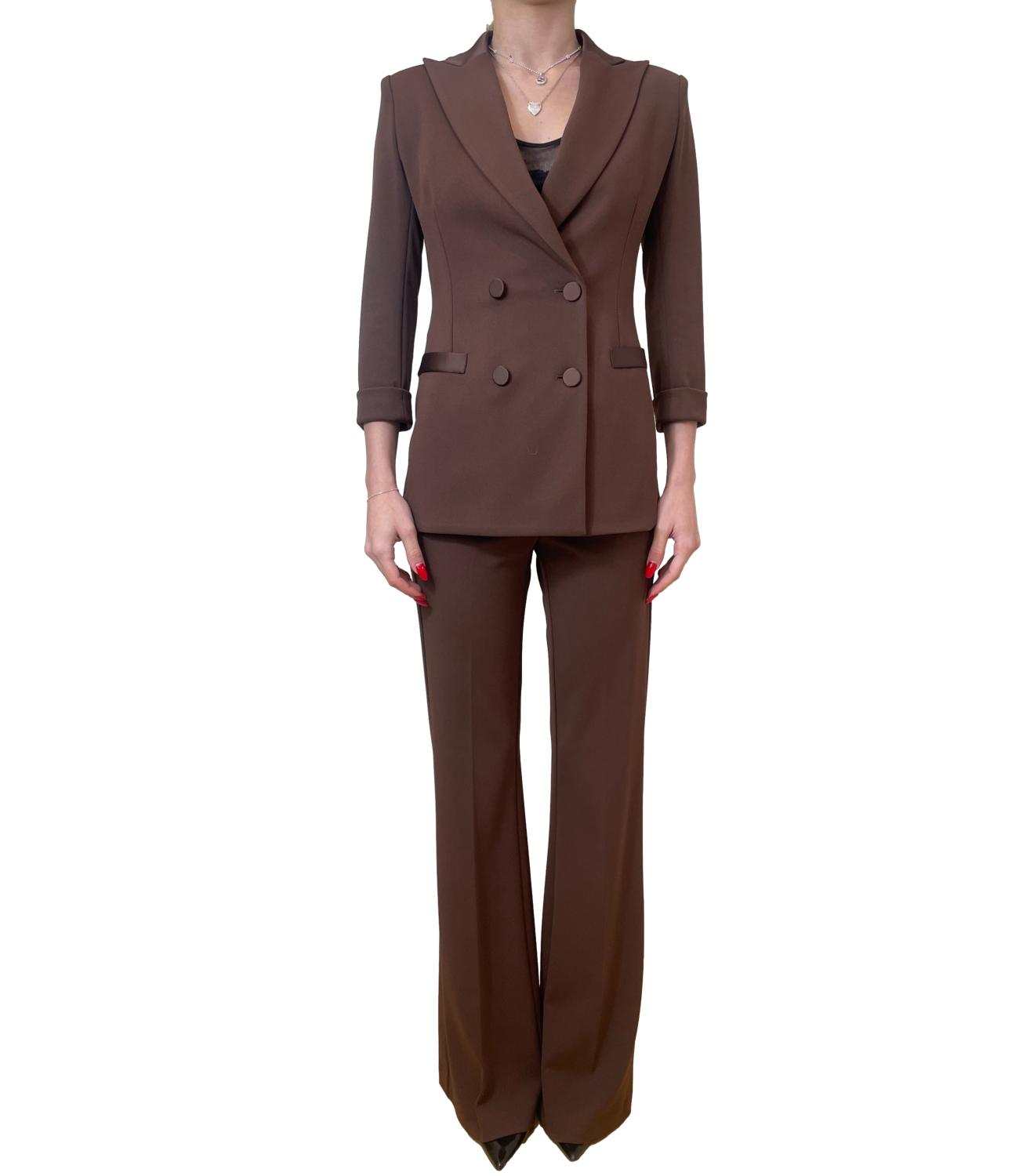 Imperial Pantalone Zampa Cacao Donna