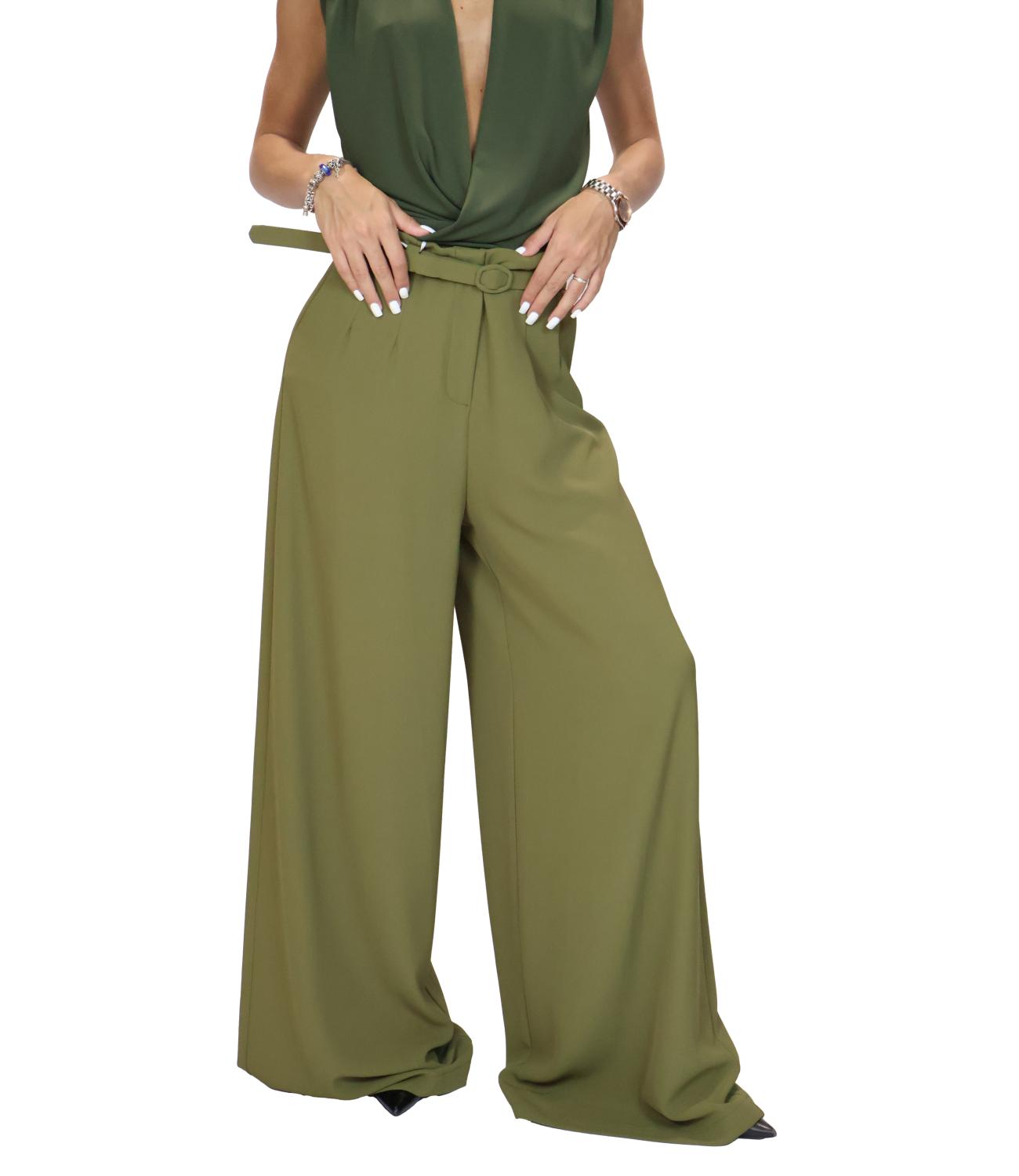 Imperial Pantalone da Donna - Pistacchio - Pc5lhxc