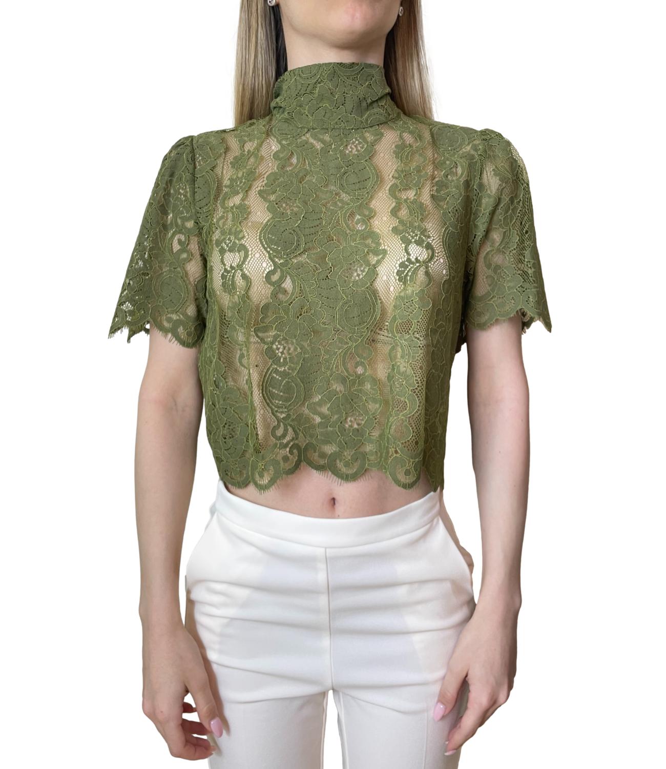 Imperial Canotta Pizzo Militare Donna