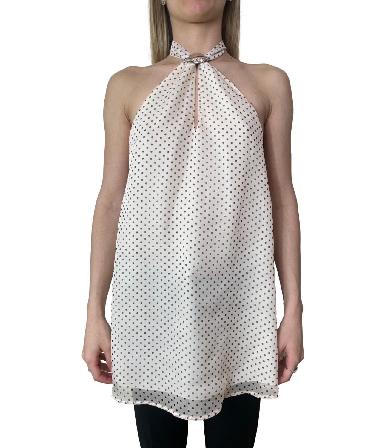 Imperial Top Pois Burro/Nero Donna