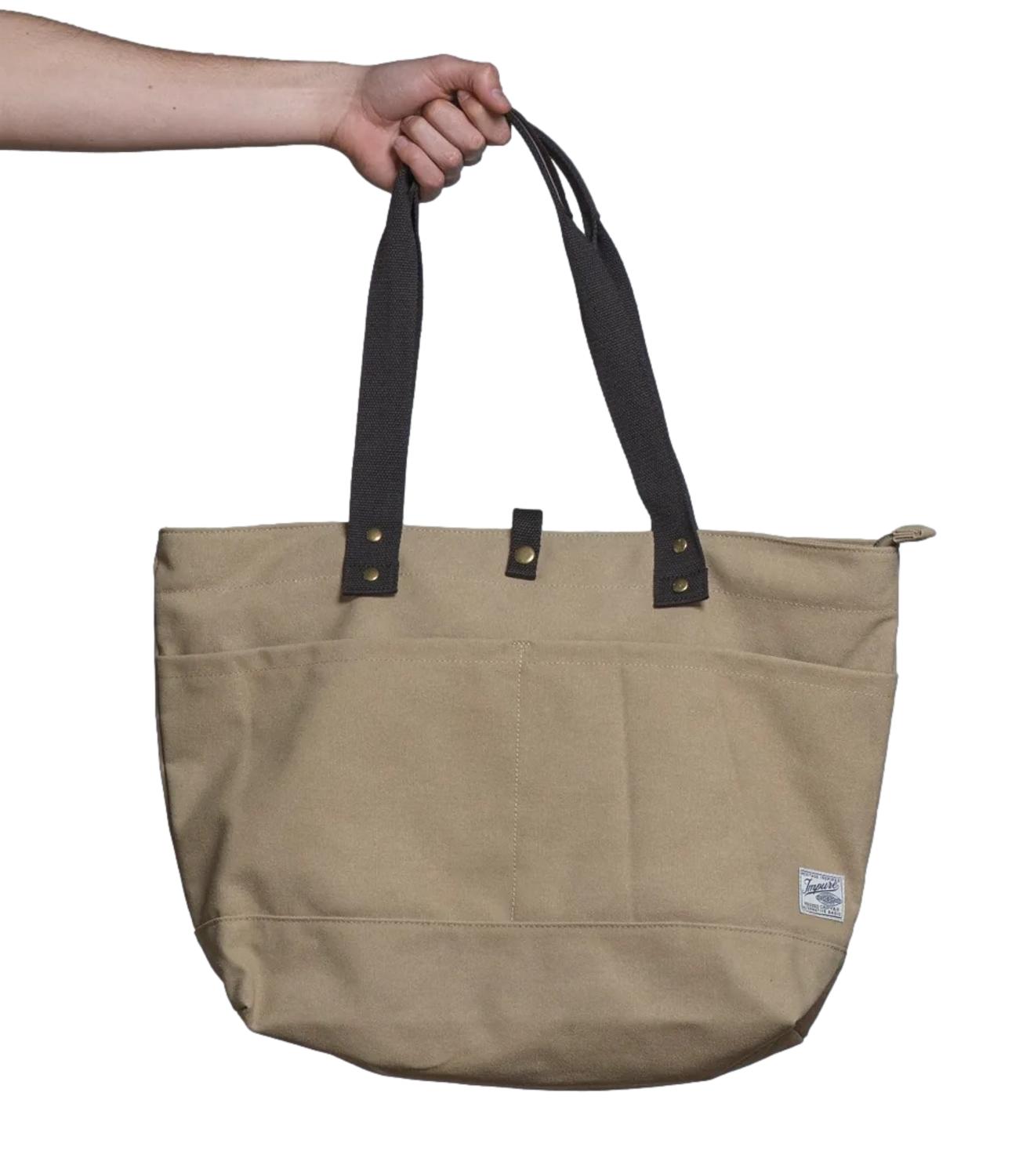 Borsa grande beige sand Joe