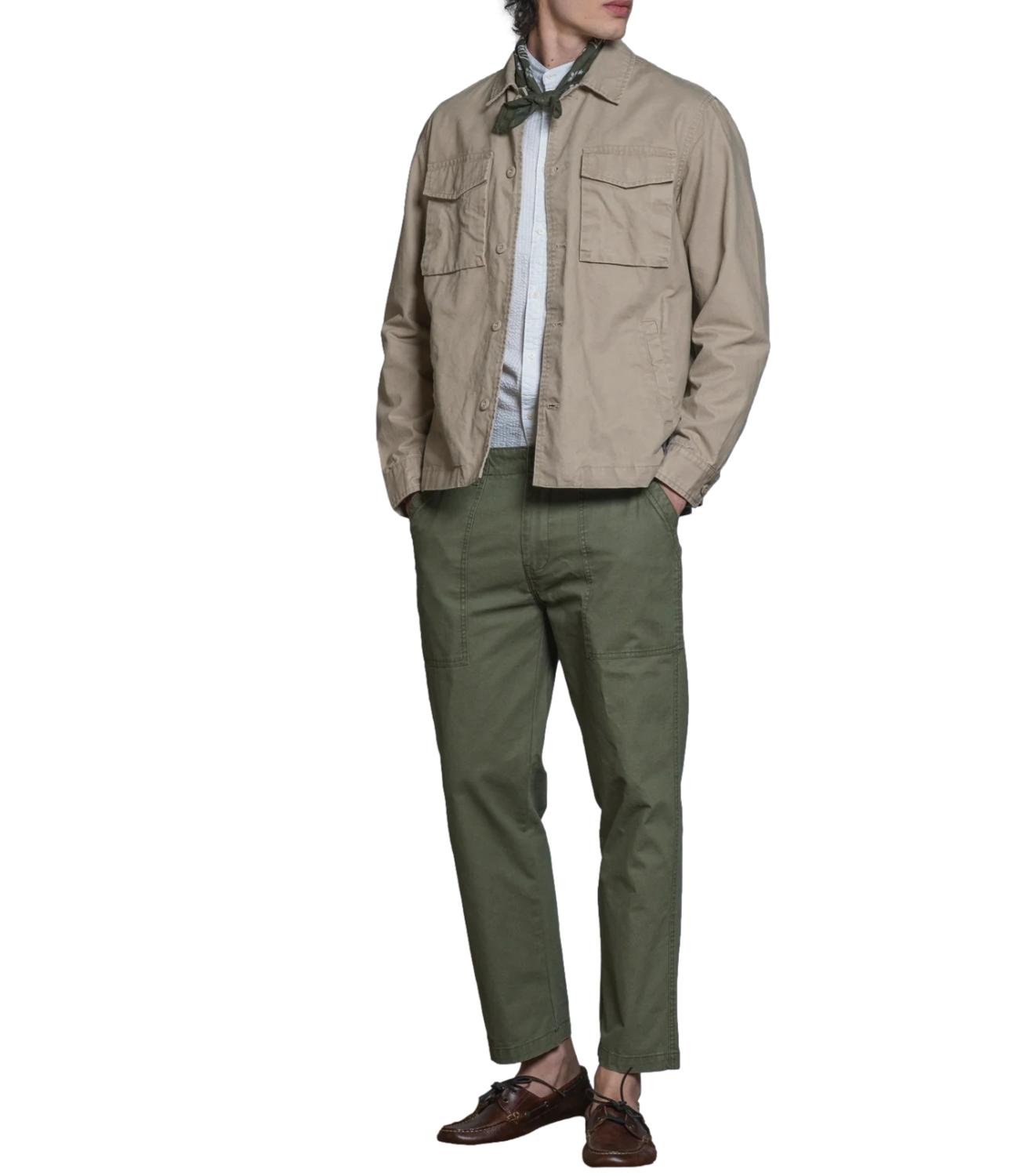 Pantaloni verdi cotone