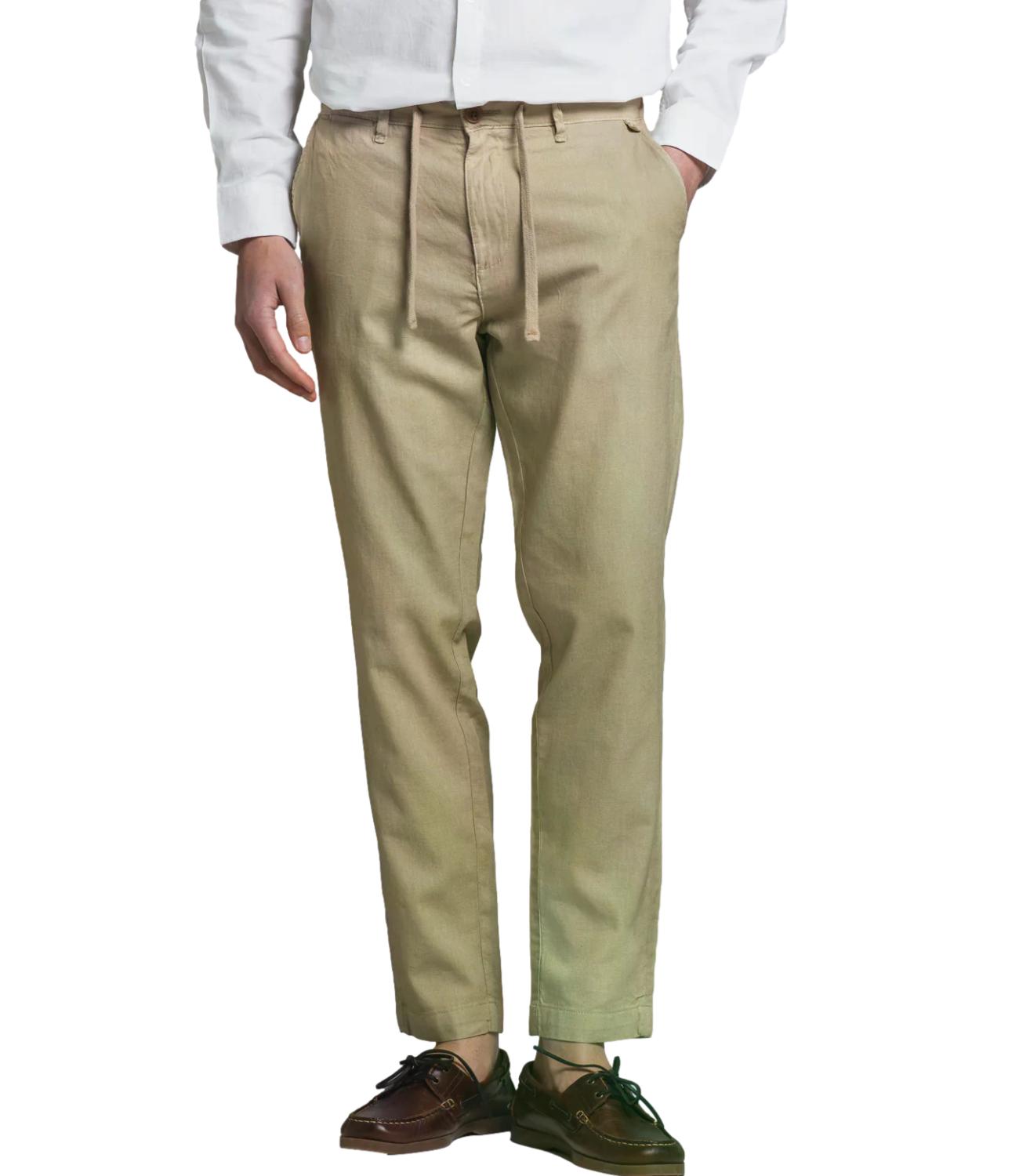 Impure Pantalone lino da Uomo - Desert - Im26sspm Miles