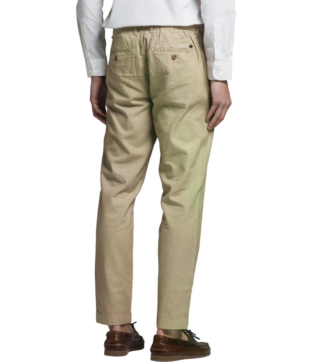 Impure Pantalone lino da Uomo - Desert - Im26sspm Miles