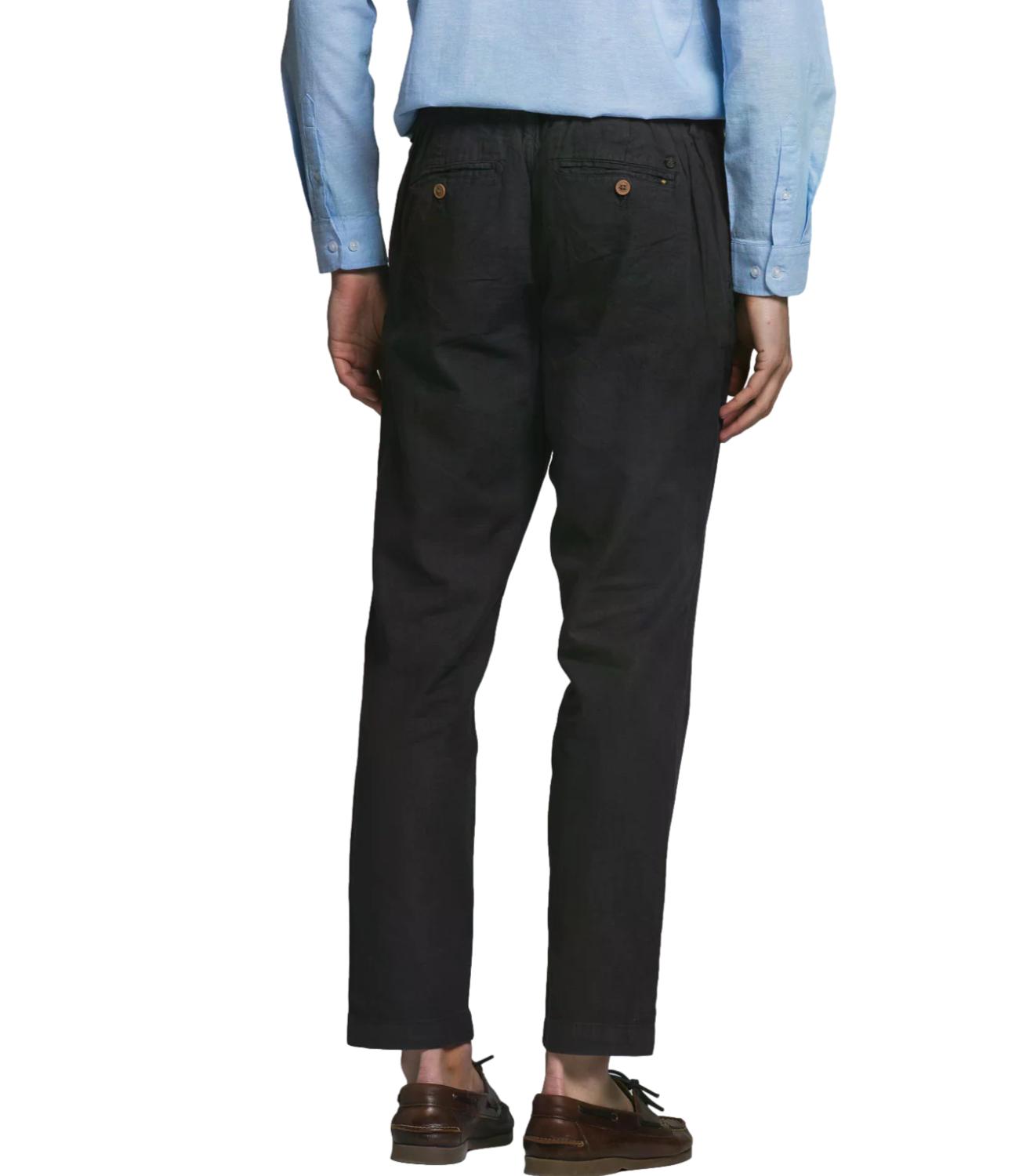 Impure Pantalone lino da Uomo - Navy - Im26sspm Miles