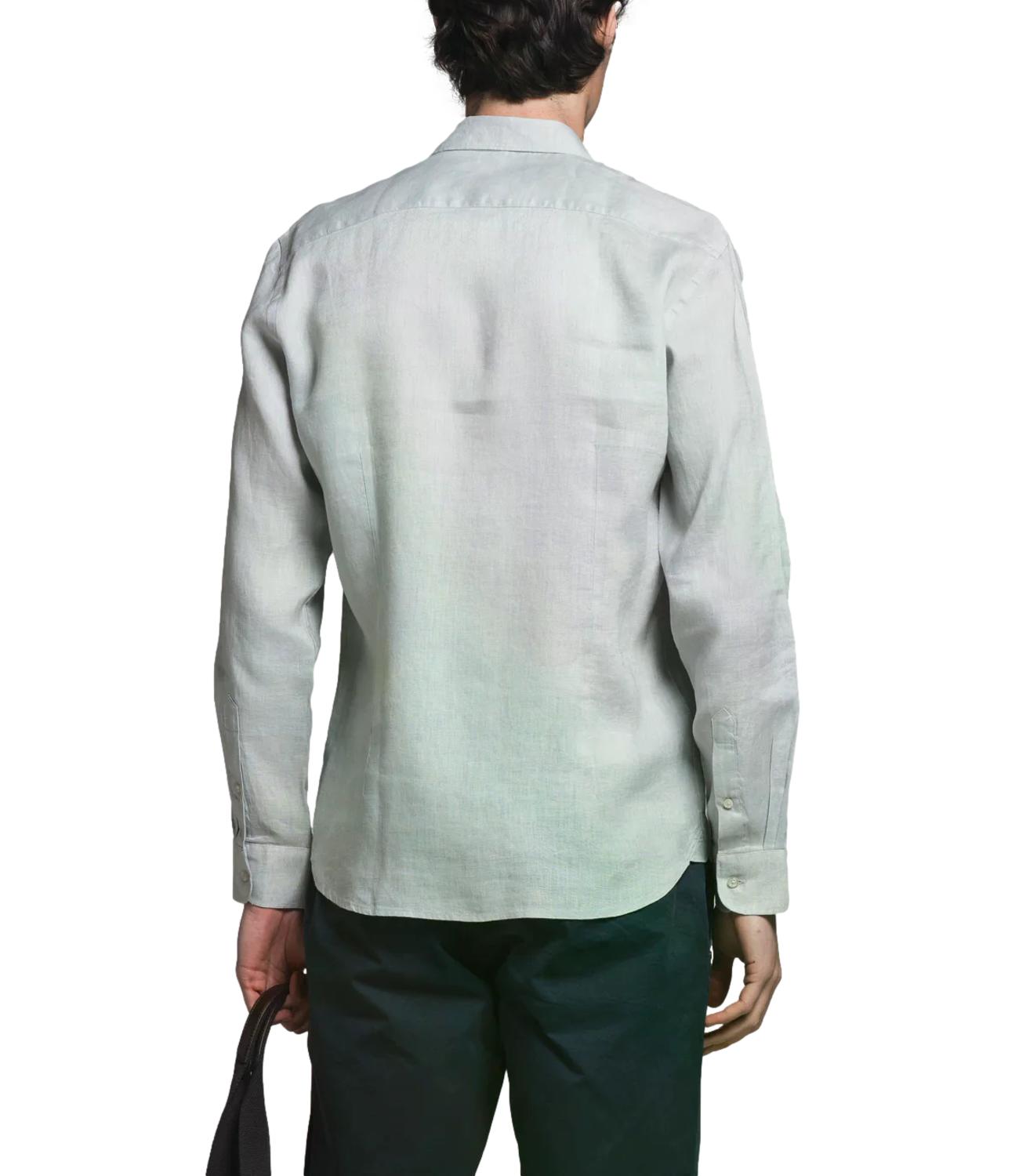 Impure Camicia lino da Uomo - Lt. Grey - Im26sssm Riley Lin