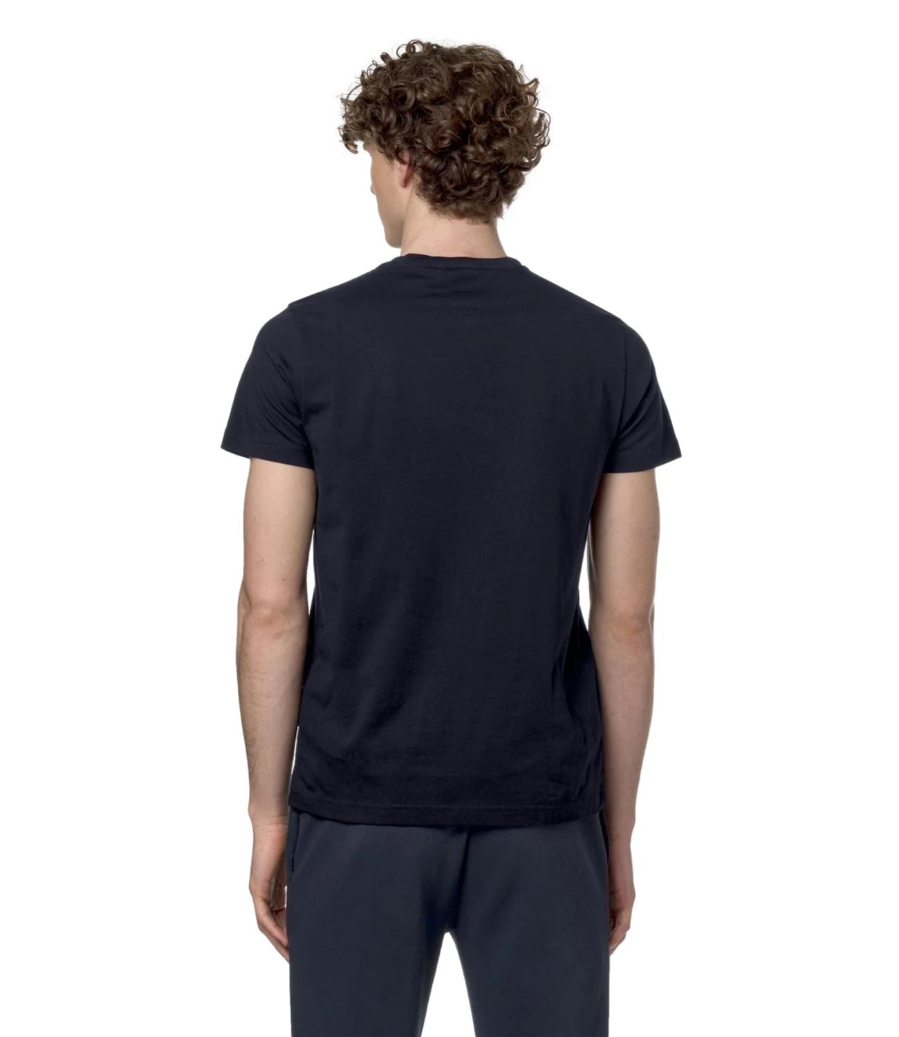 K-Way T-Shirt da Uomo - Blue Depht - K7142kw
