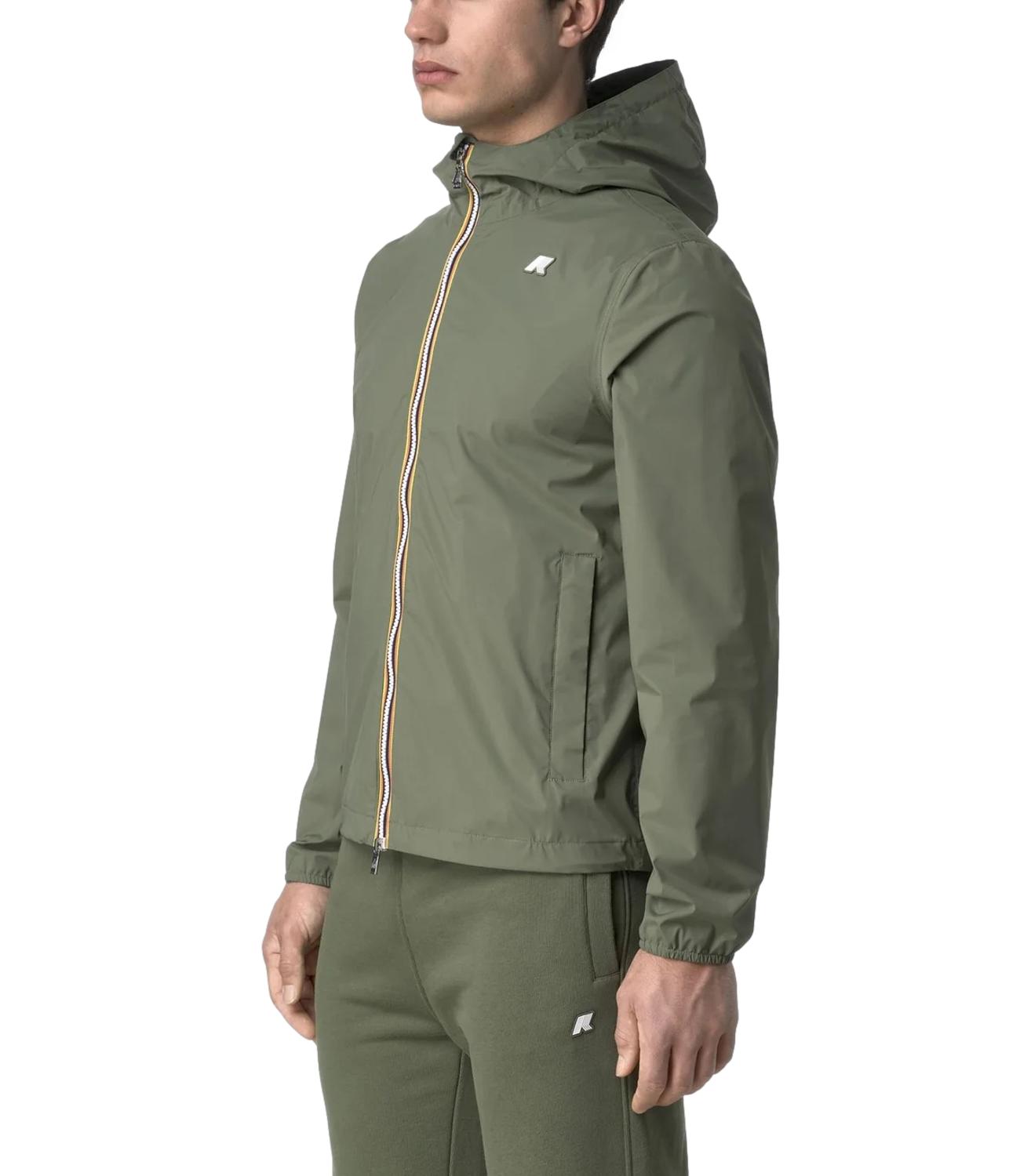K-way Jack stretch nylon jersey verde chiaro