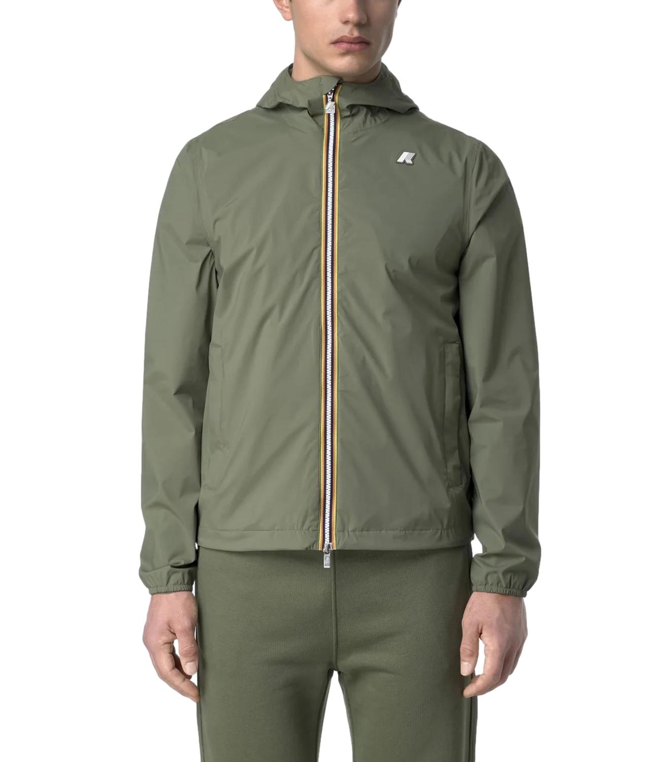 K-way Jack stretch nylon jersey verde chiaro