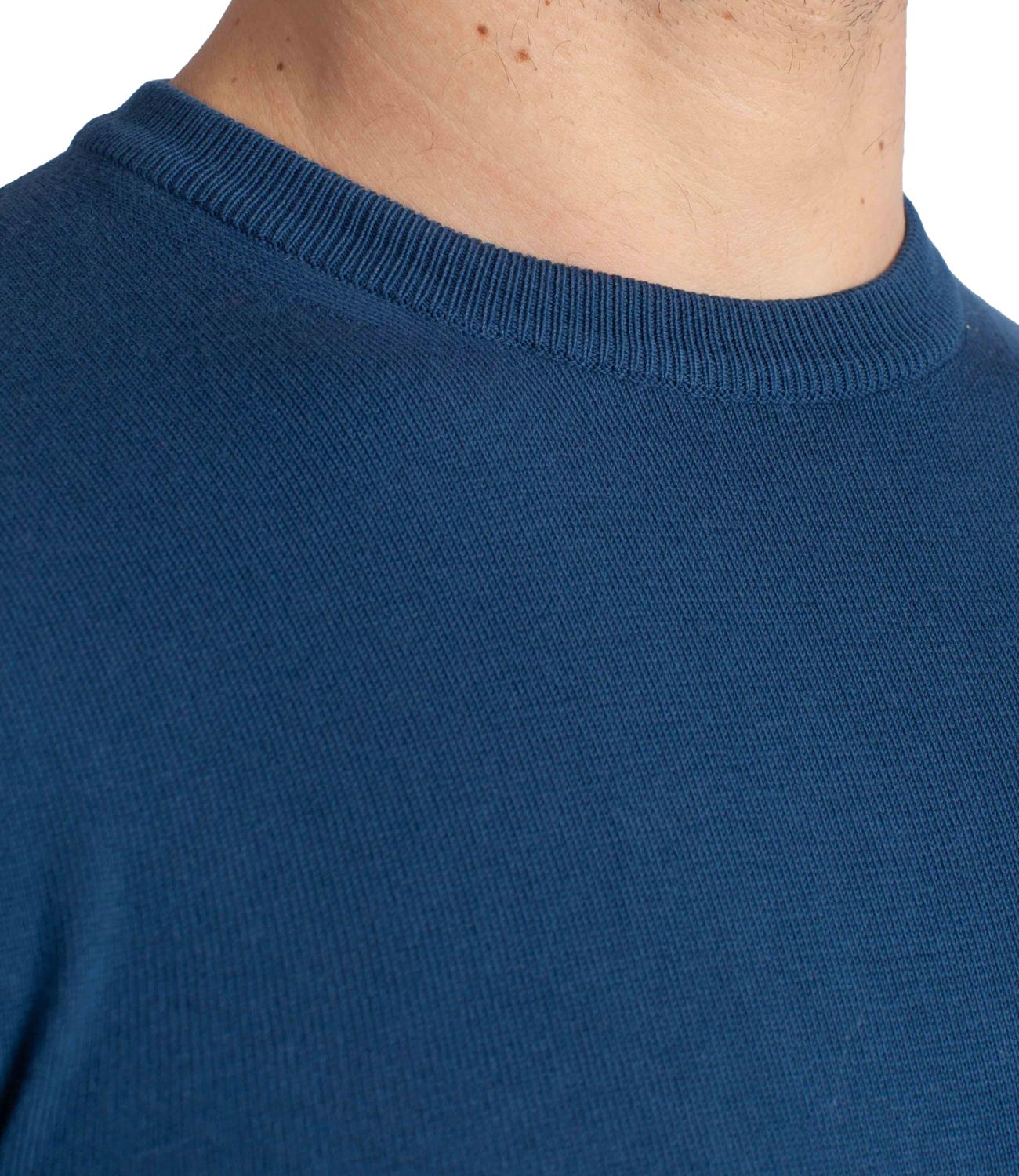 SEBASTIEN COTTON PS blue dark denim