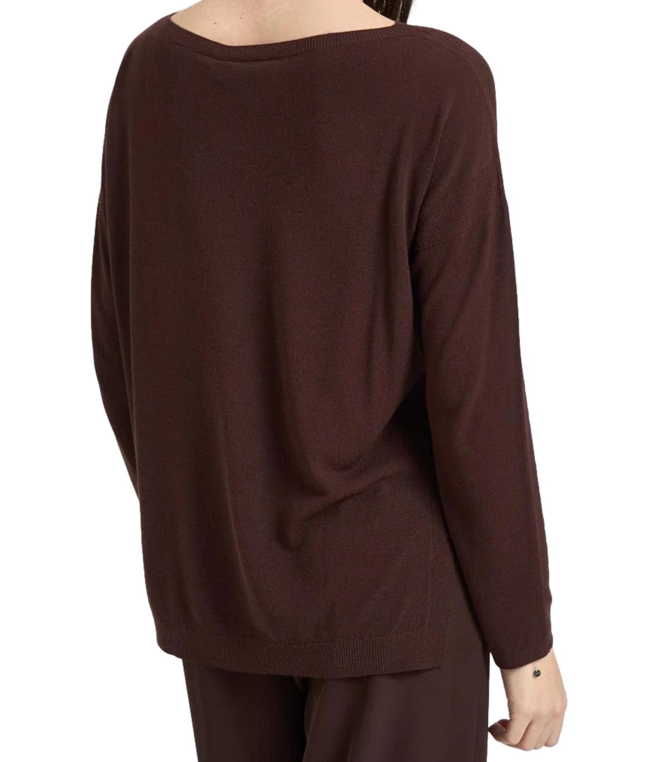 Kontatto Maglia Barca Cioccolato Donna