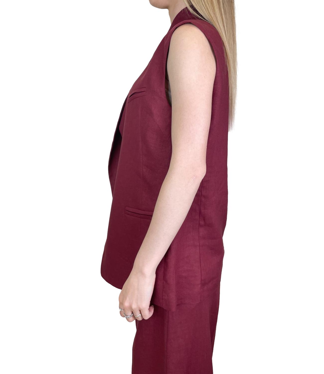 Kontatto Gilet Brownberry Donna