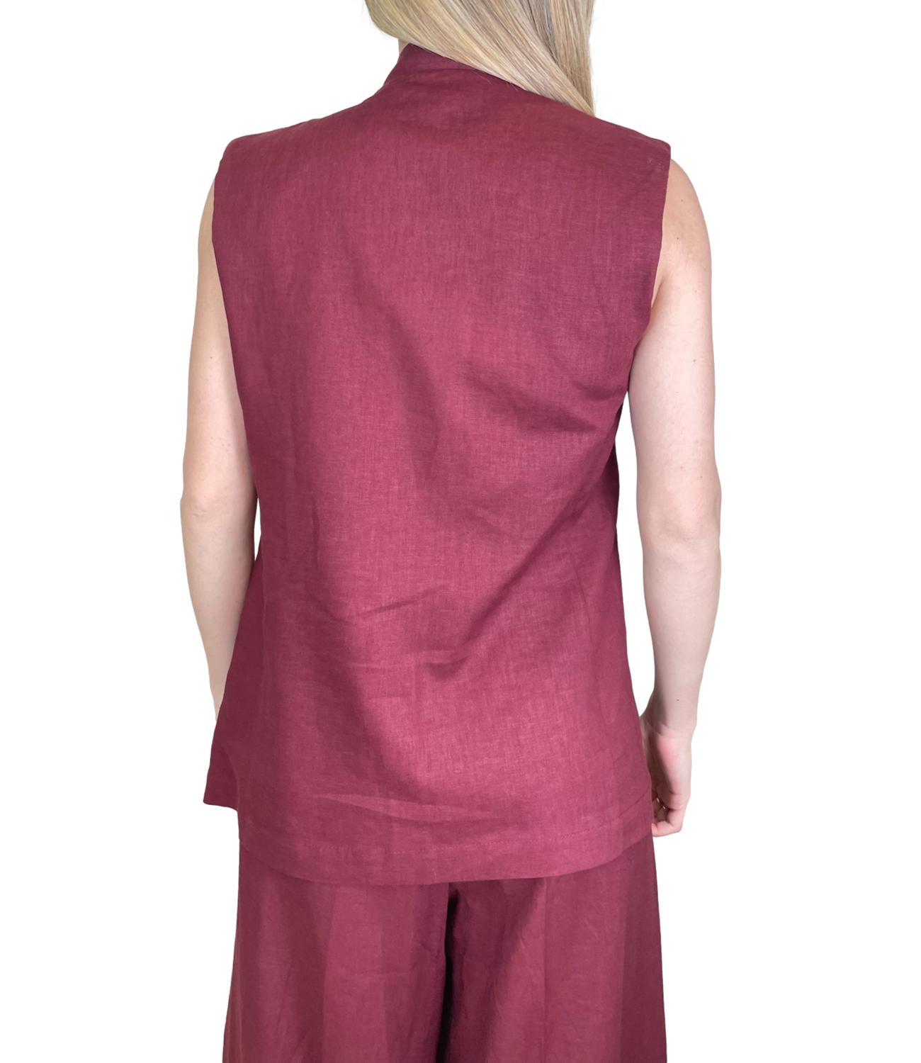 Kontatto Gilet Brownberry Donna