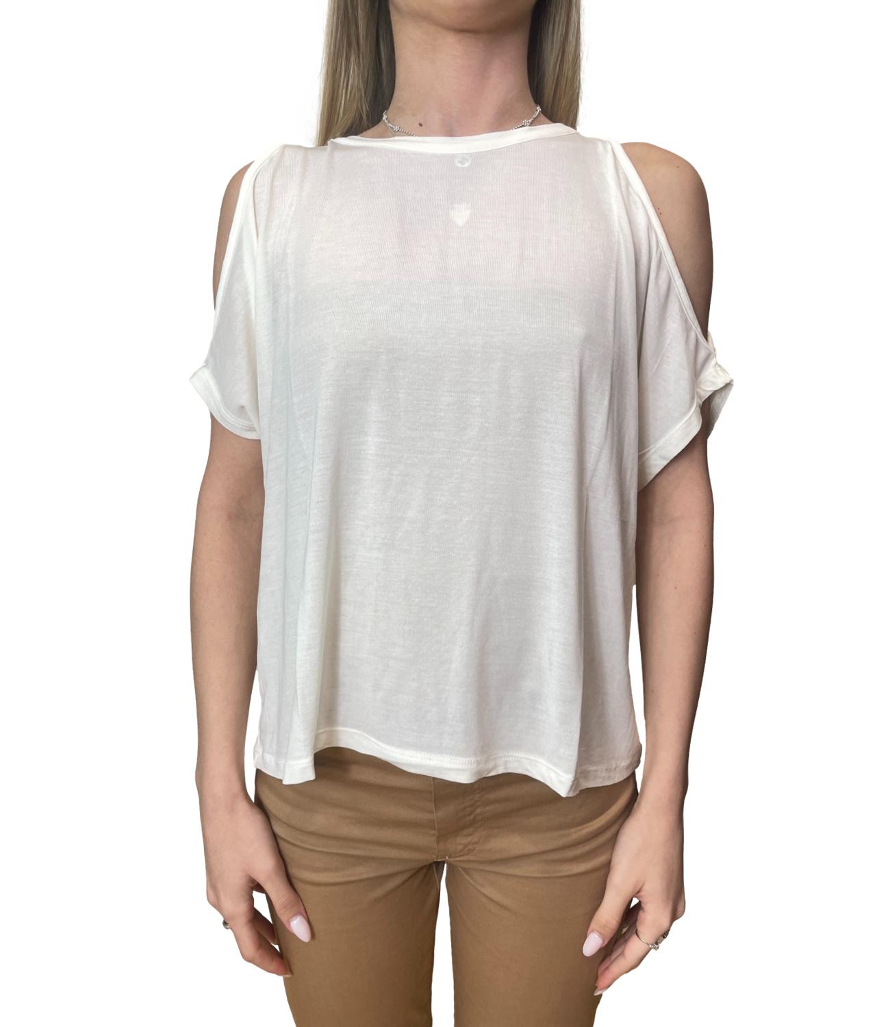Kontatto Blusa Panna Donna