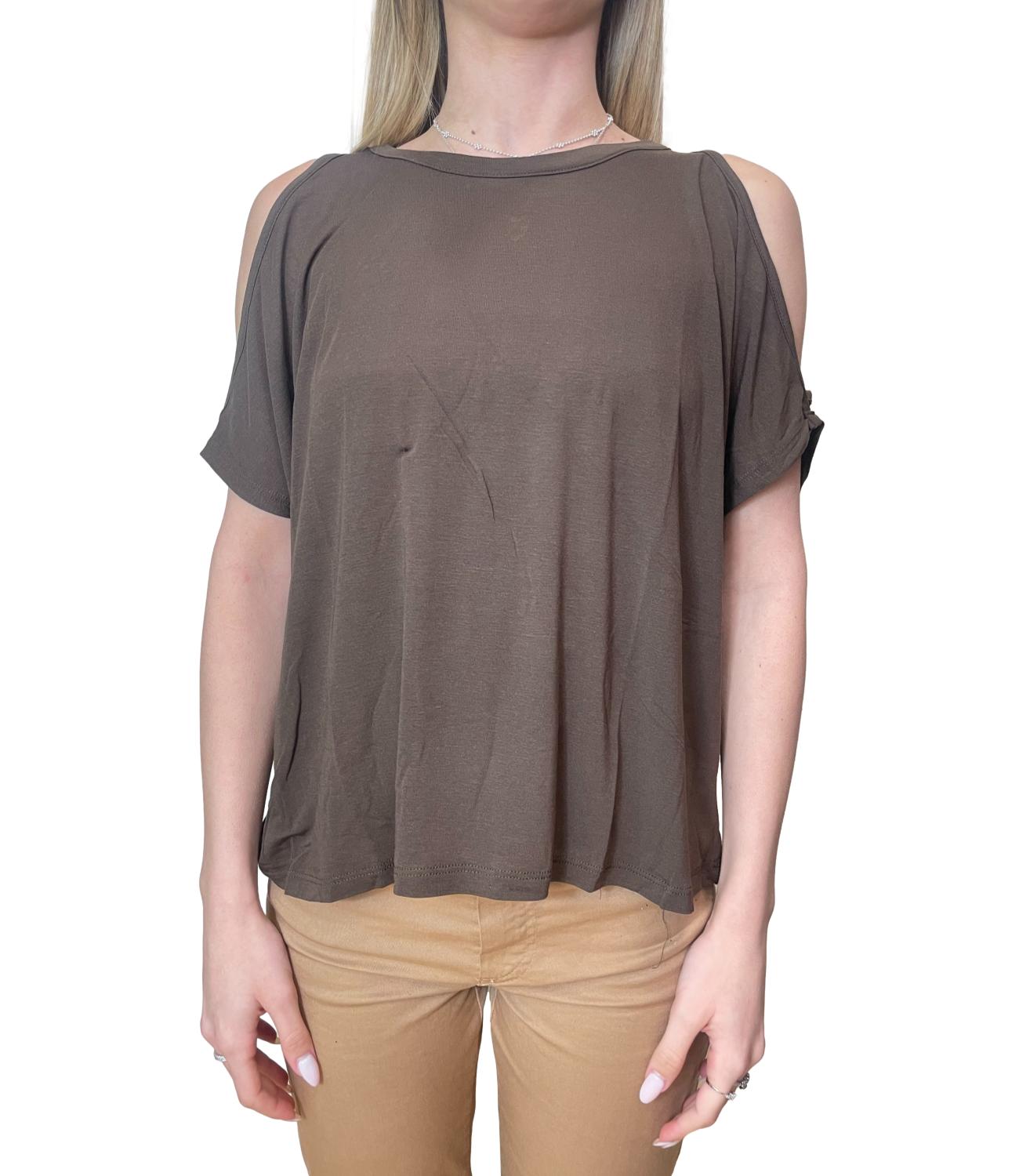 Kontatto Blusa Cioccolato Donna