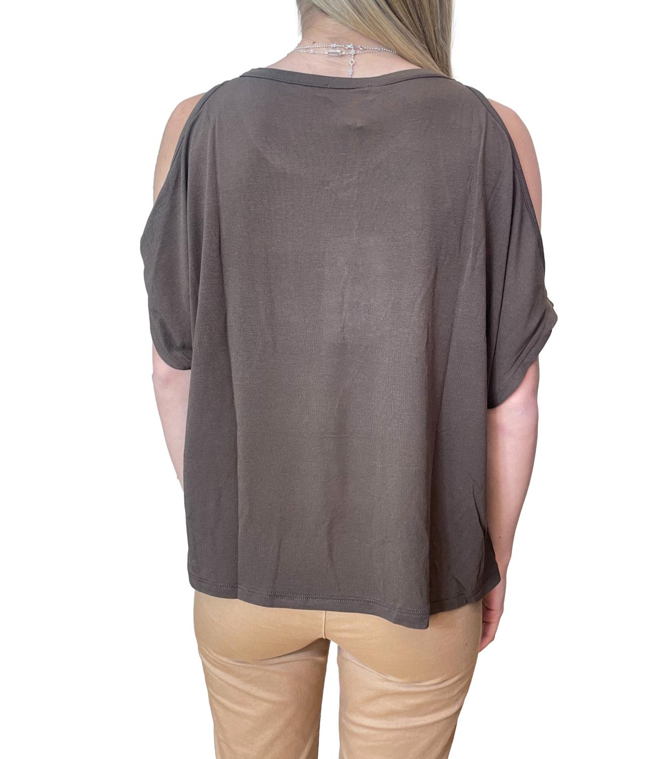 Kontatto Blusa Cioccolato Donna