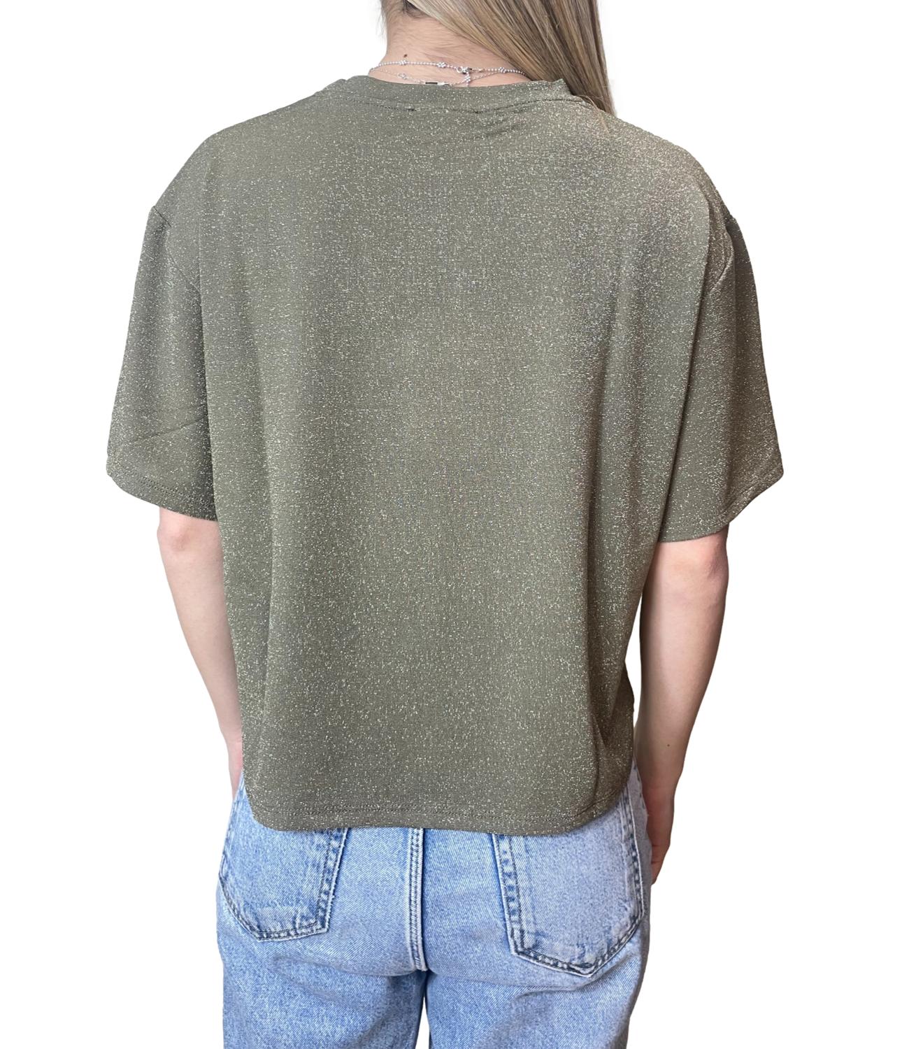 Kontatto T-shirt Militare Donna
