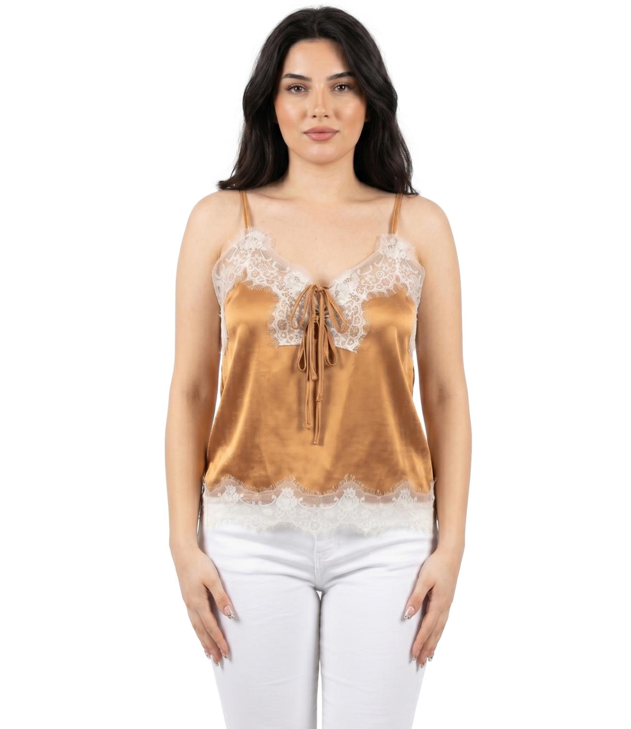Kontatto Top da Donna - Bruciato - Mu4003n