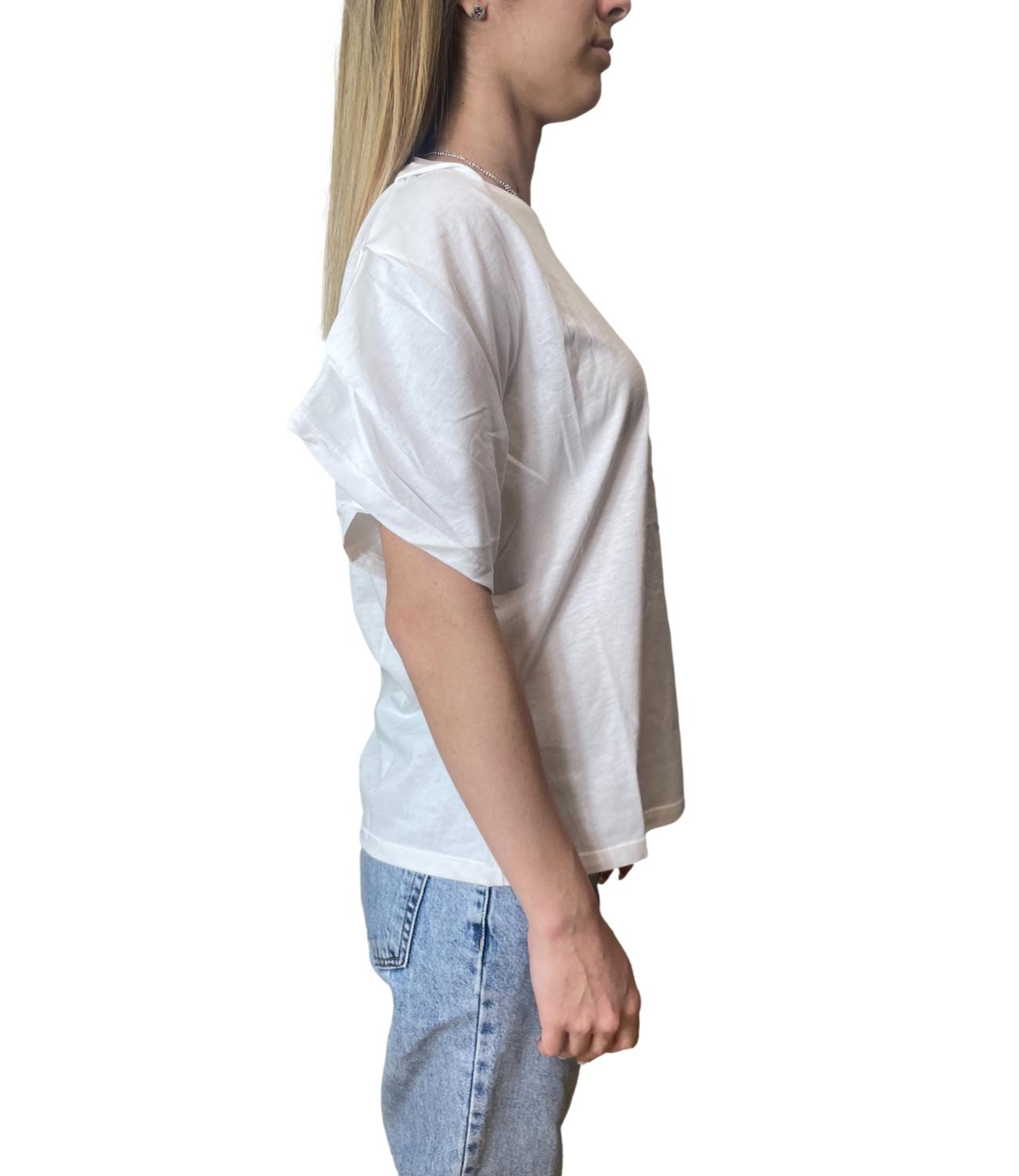 Kontatto T-shirt Panna Donna