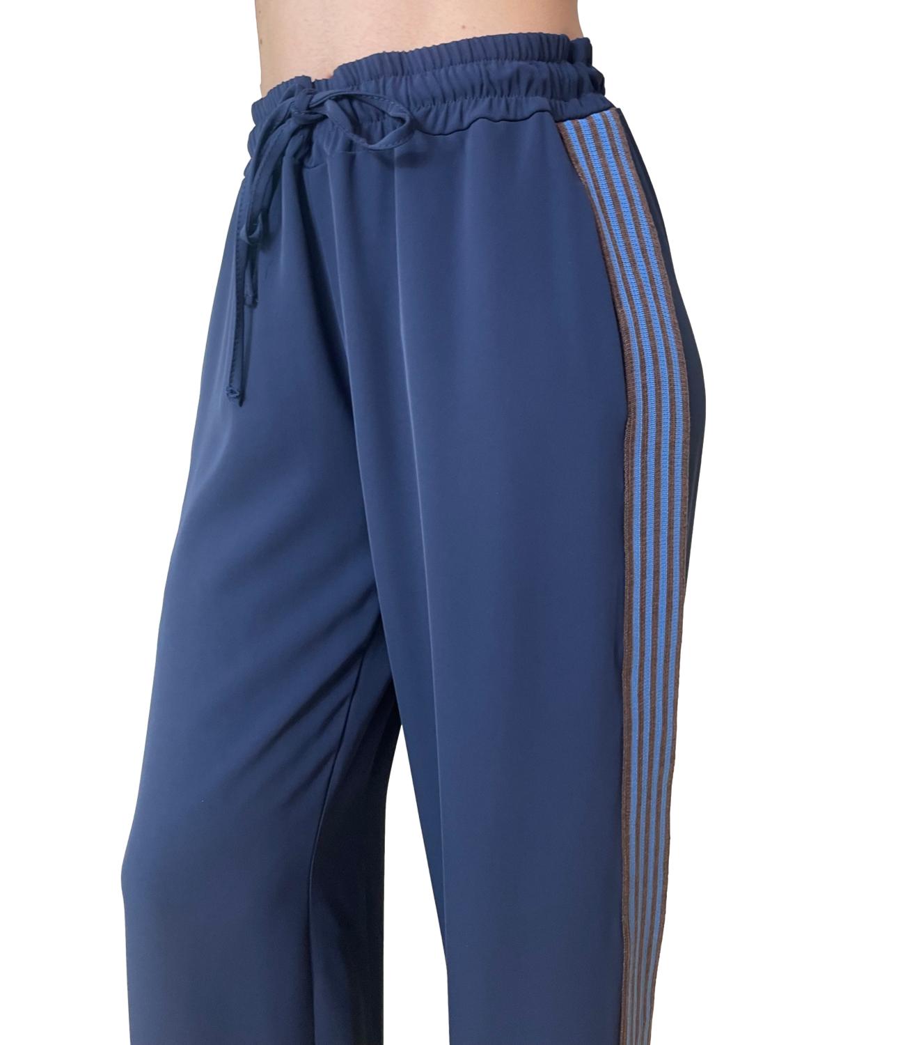 Kontatto Pantalone Blu Donna
