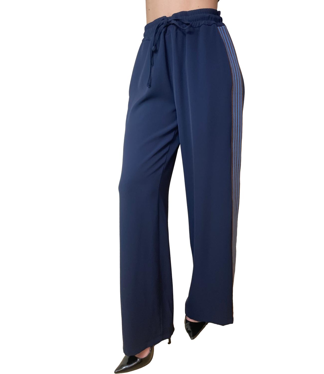 Kontatto Pantalone Blu Donna