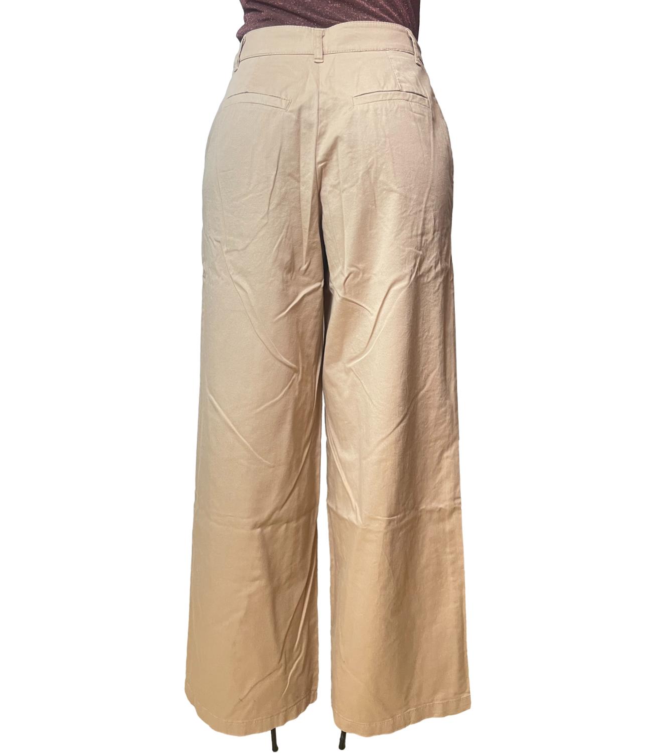 Kontatto Pantalone C/Foulard Avana Donna