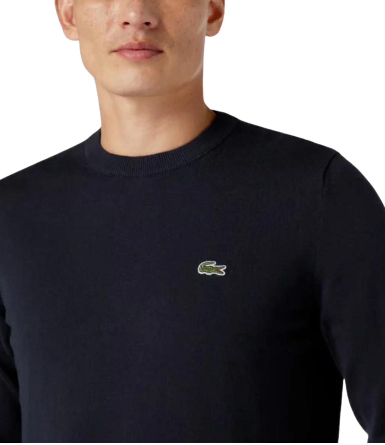 Maglione blu cotone