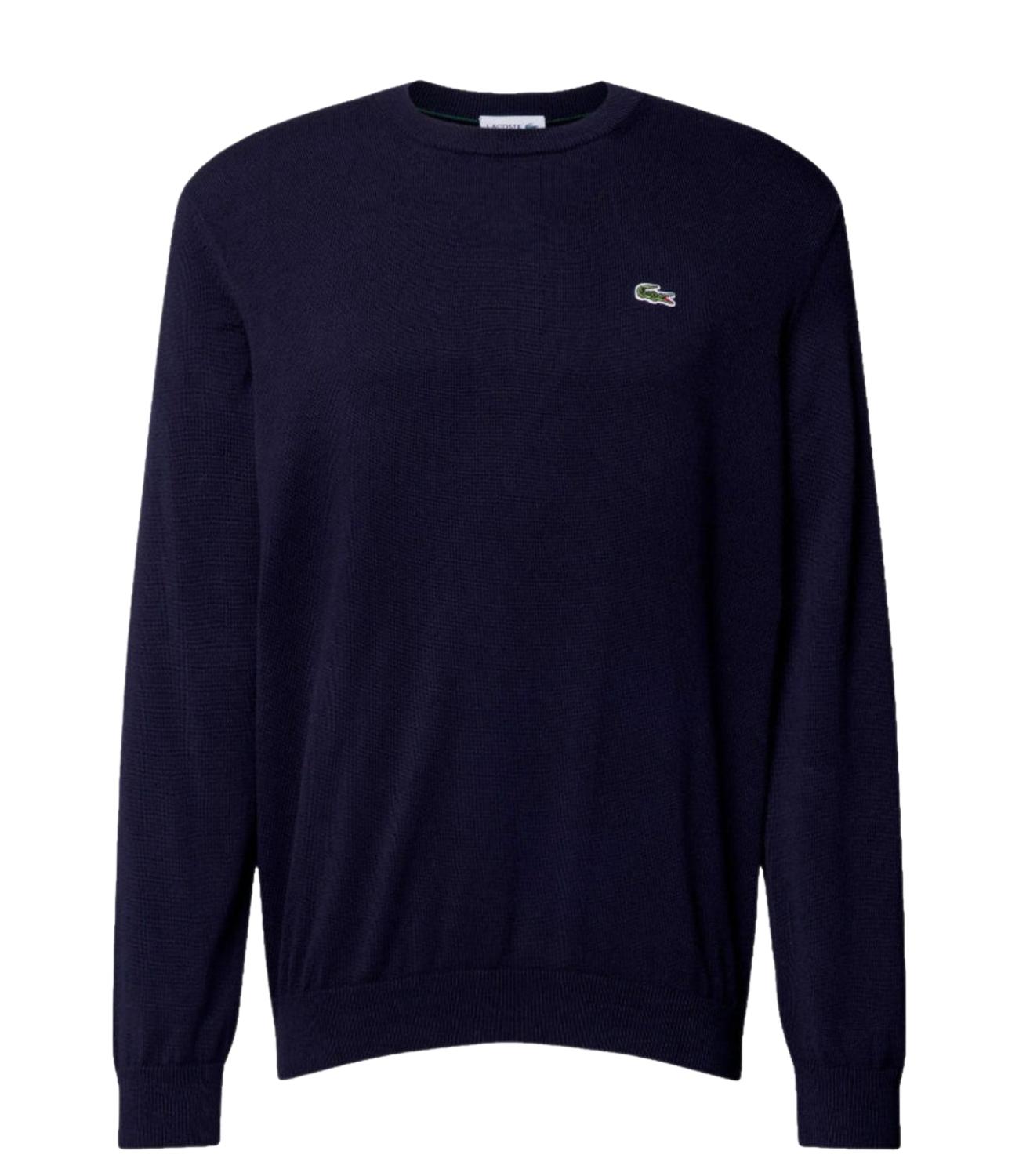 Maglione blu cotone