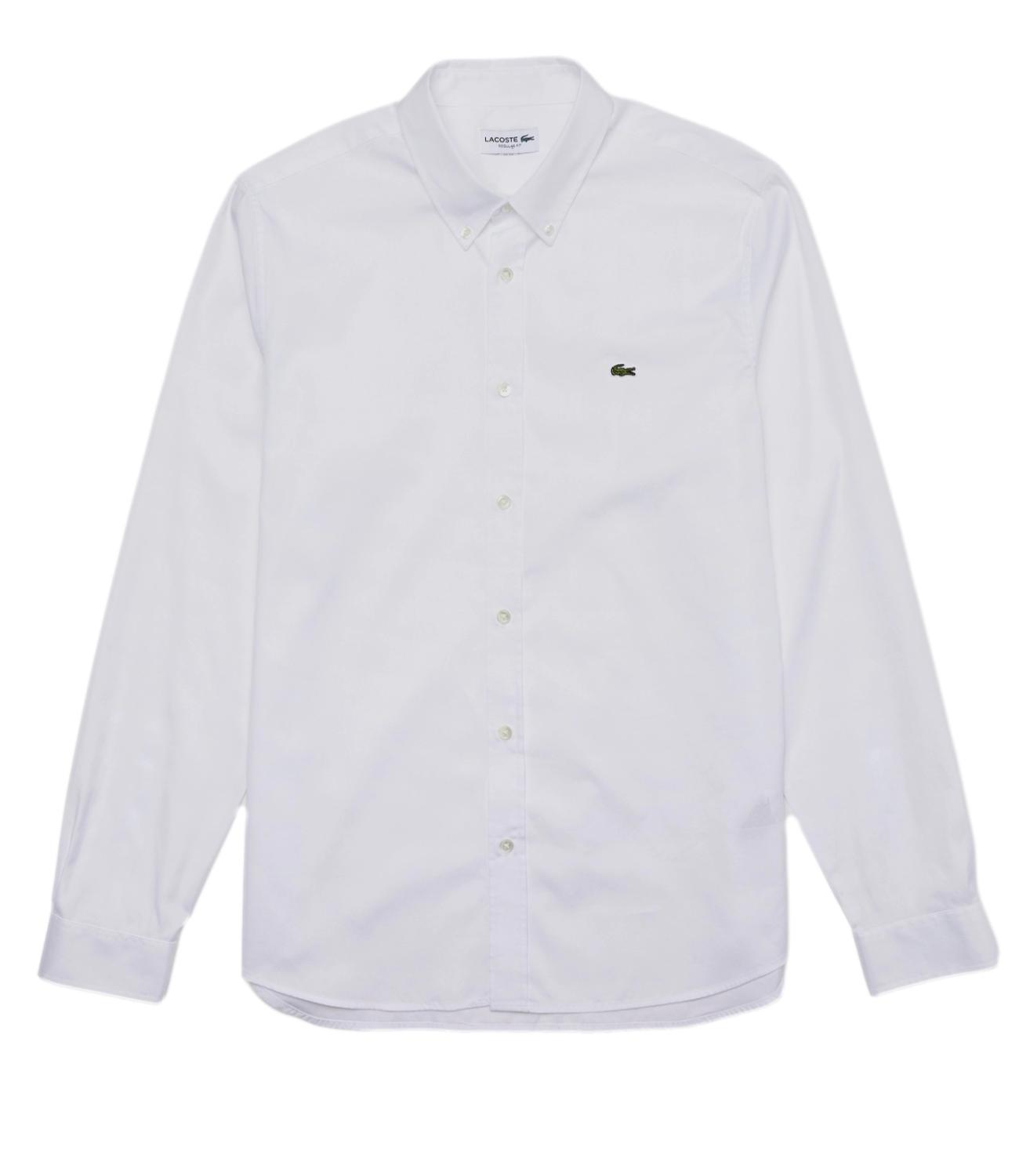 Lacoste Camicia da Uomo - Bianco