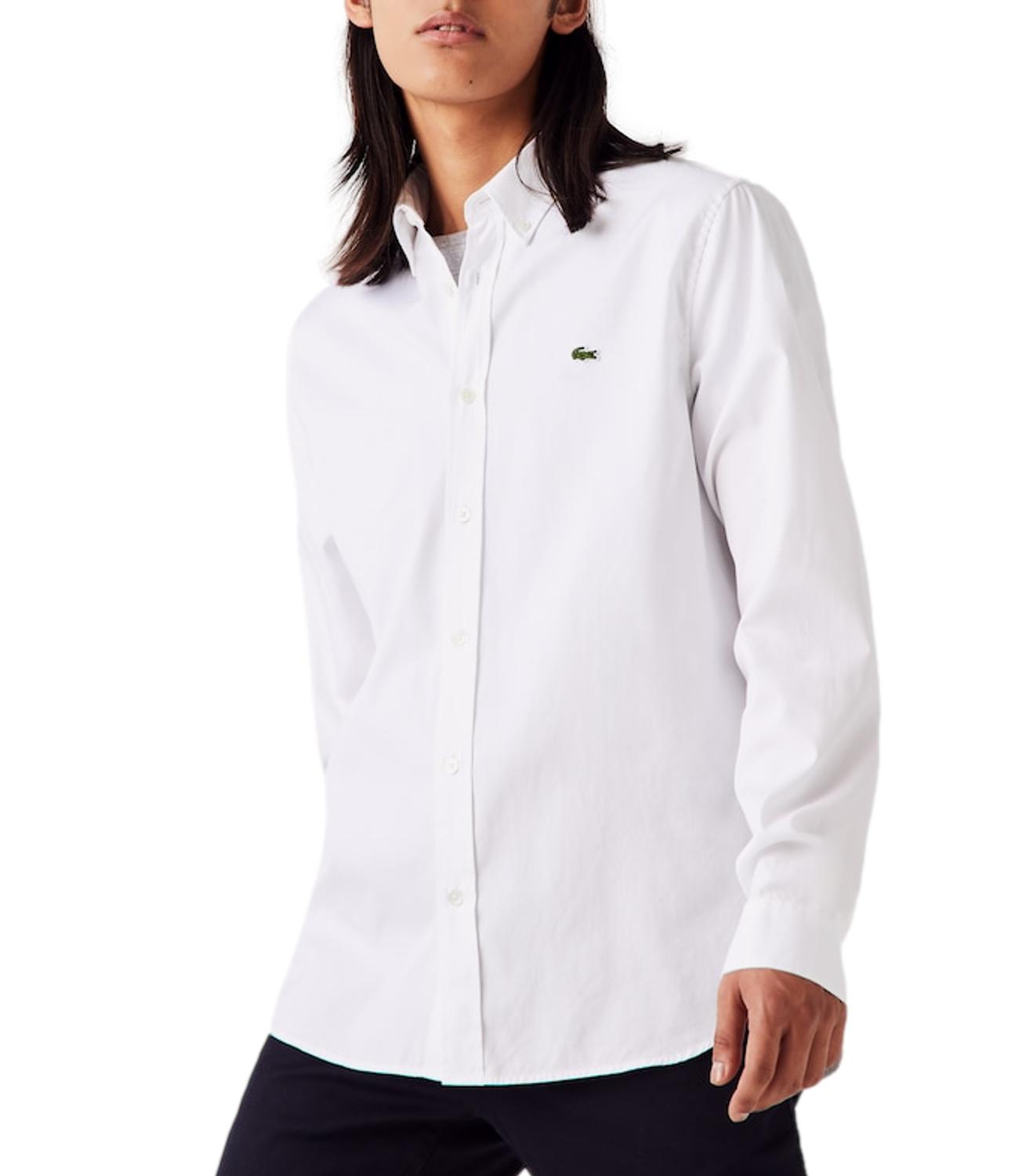 Lacoste Camicia da Uomo - Bianco