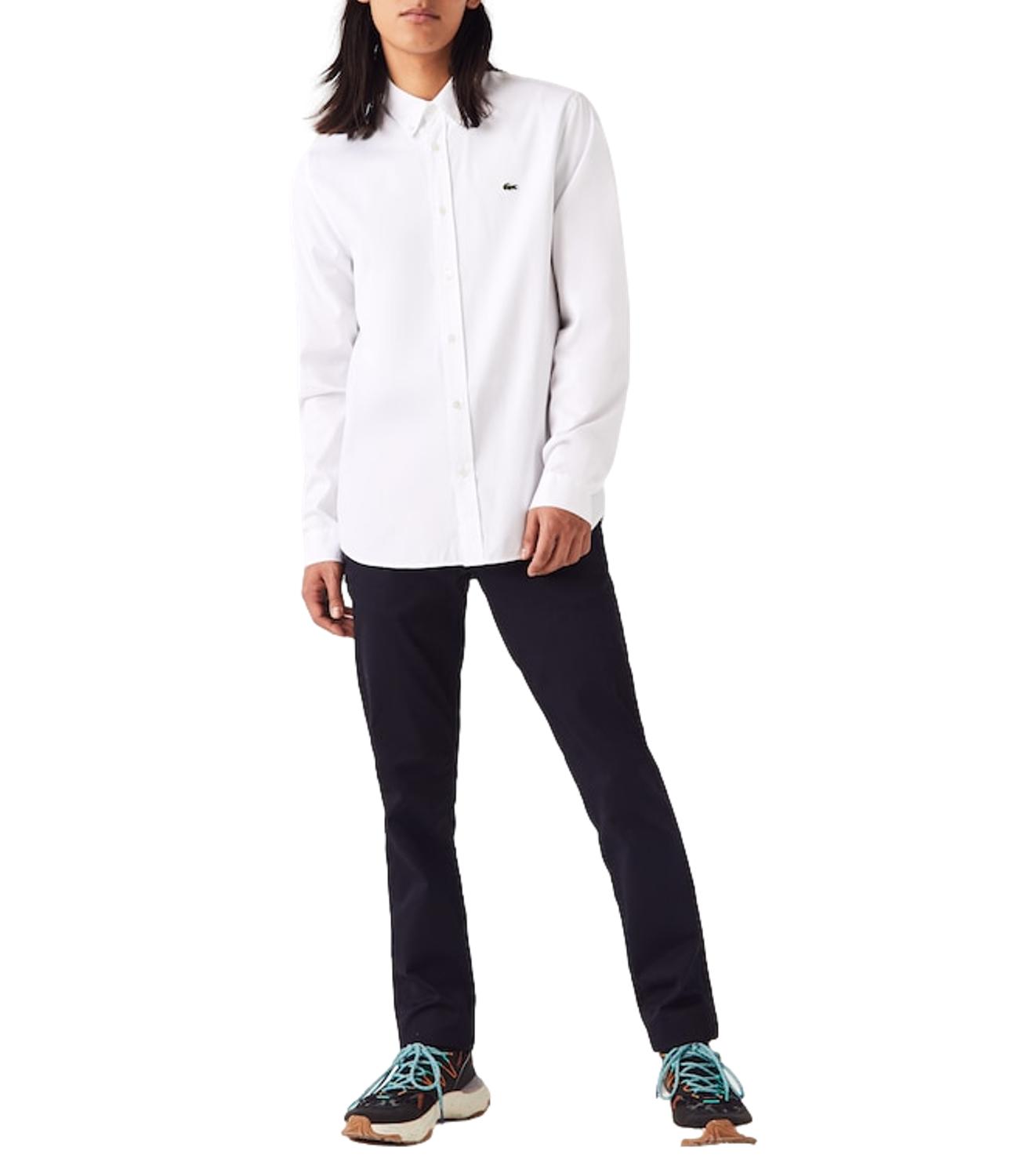 Lacoste Camicia da Uomo - Bianco
