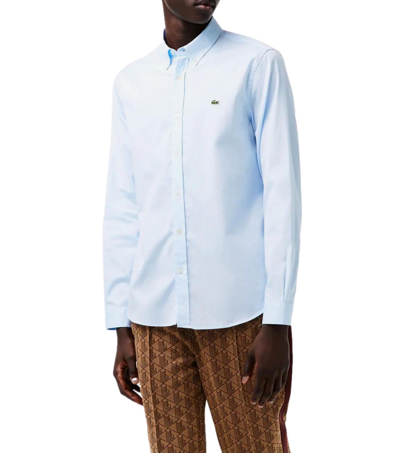 Lacoste Camicia da Uomo - Celeste