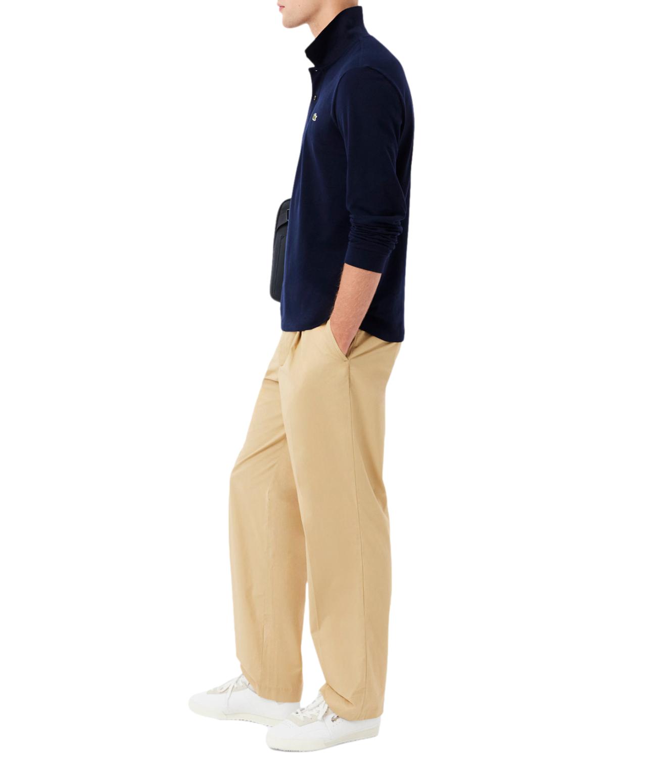 Polo Manica Lunga Uomo Blu