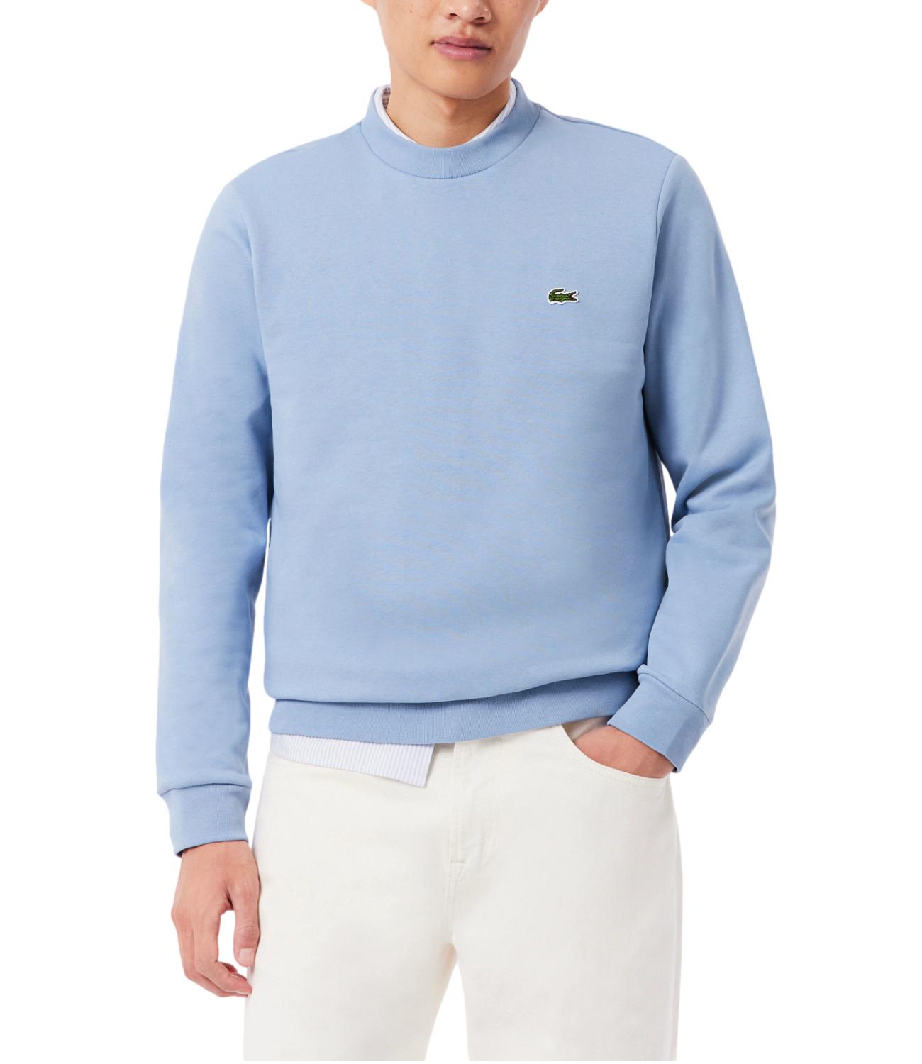 Lacoste Felpa da Uomo - Blu Chiaro - Sh9801