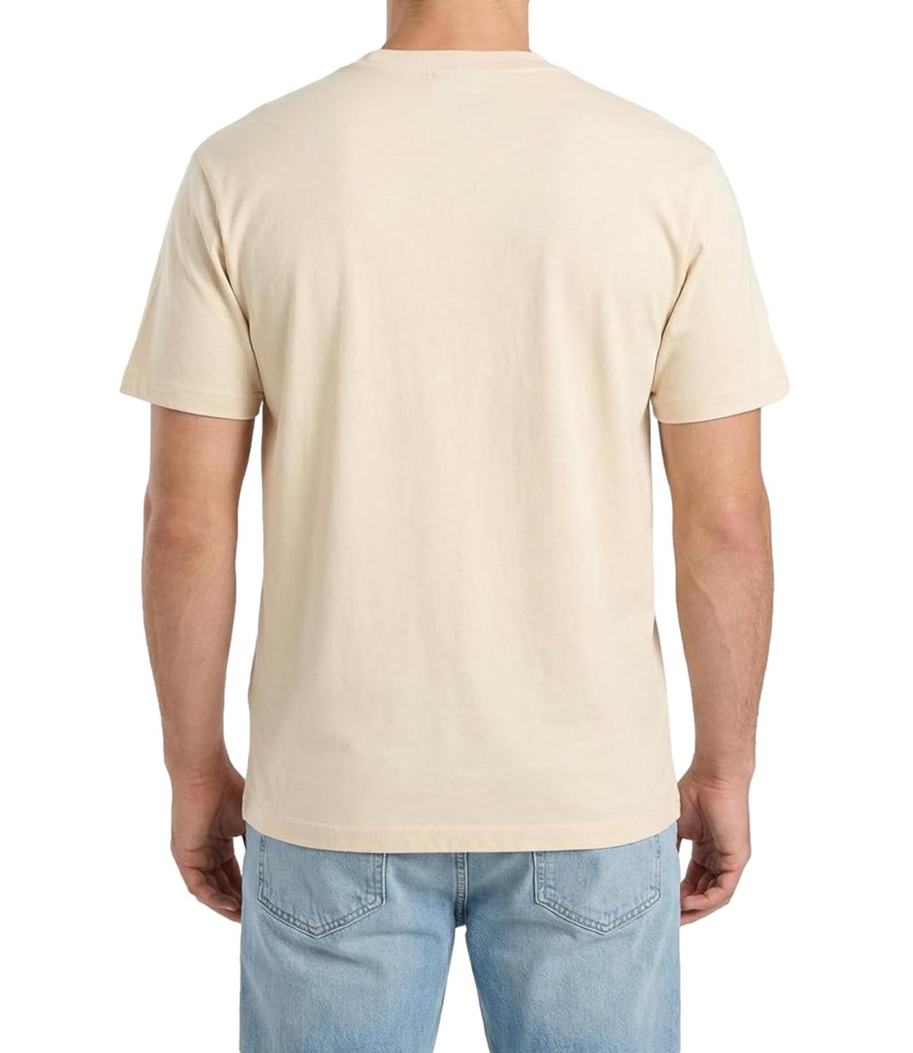 Lacoste T-Shirt da Uomo - Beige Riga - Th0896