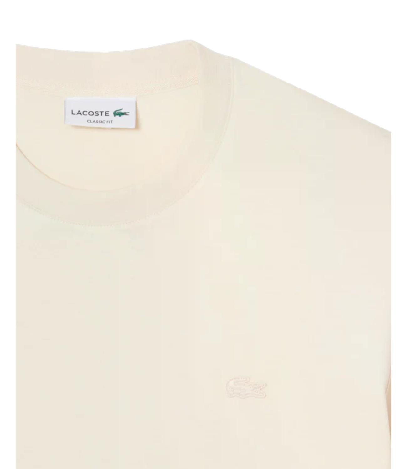 Lacoste T-Shirt da Uomo - Beige - Th5931