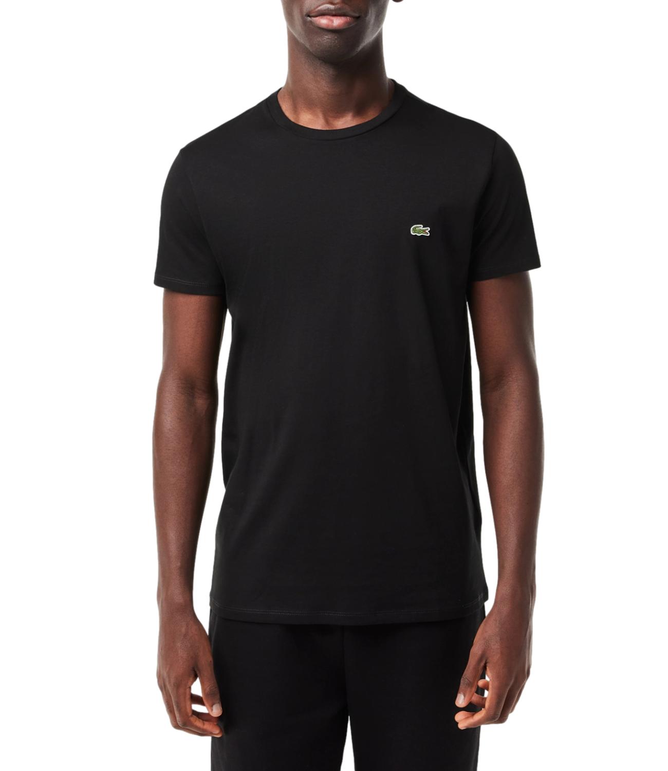 Lacoste T-Shirt da Uomo - Nero - Th6709