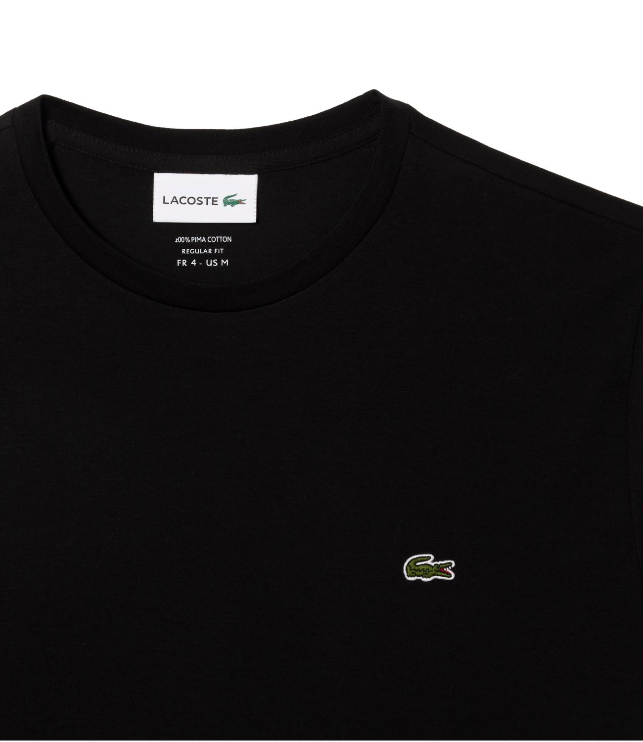 Lacoste T-Shirt da Uomo - Nero - Th6709